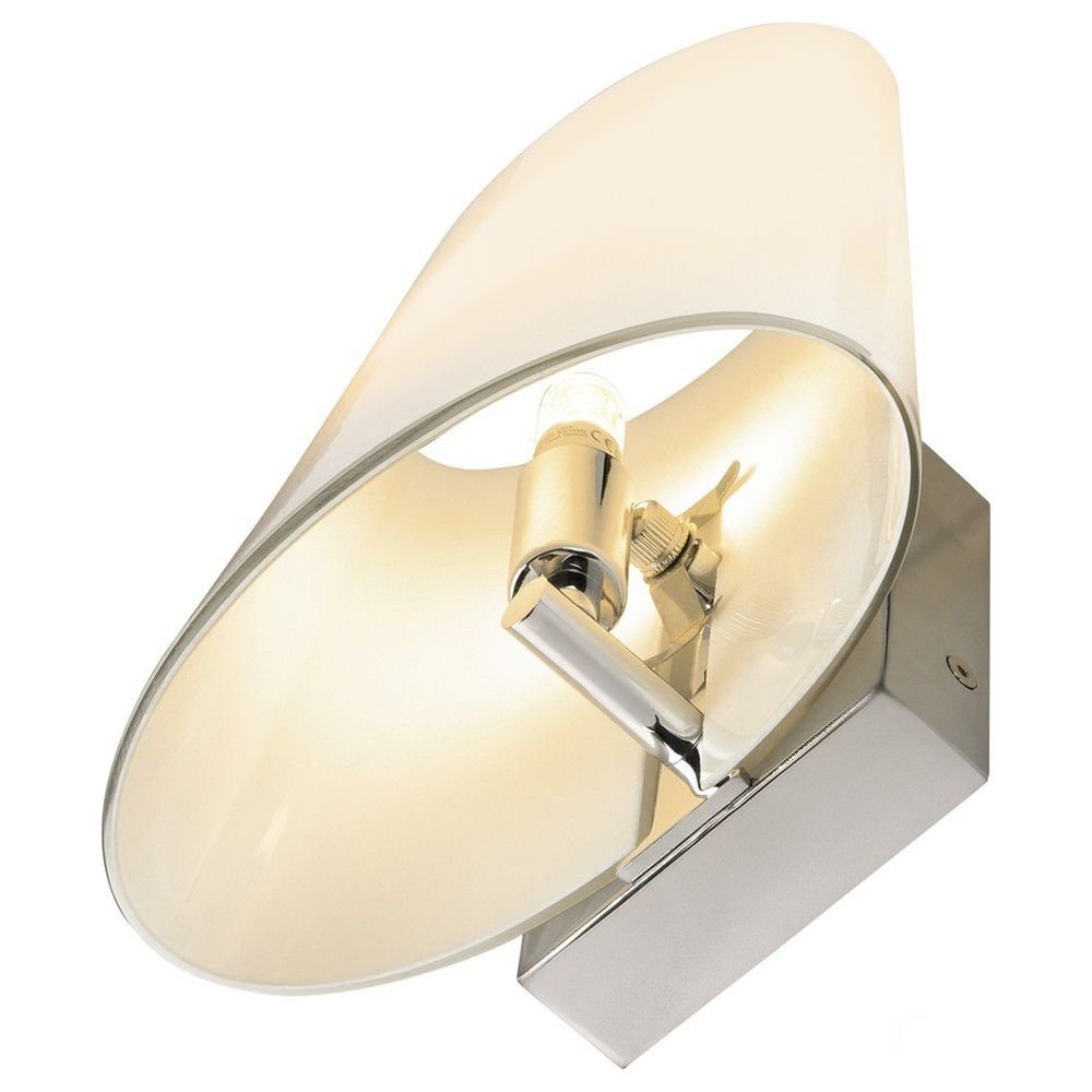 SLV Wandleuchte LED Wandleuchte Angabe, G9 Stahl enthalten: aus 42W, Leuchtmittel Wandlampe, Wandleuchte, keine max. Coupa Wandlicht warmweiss, Nein