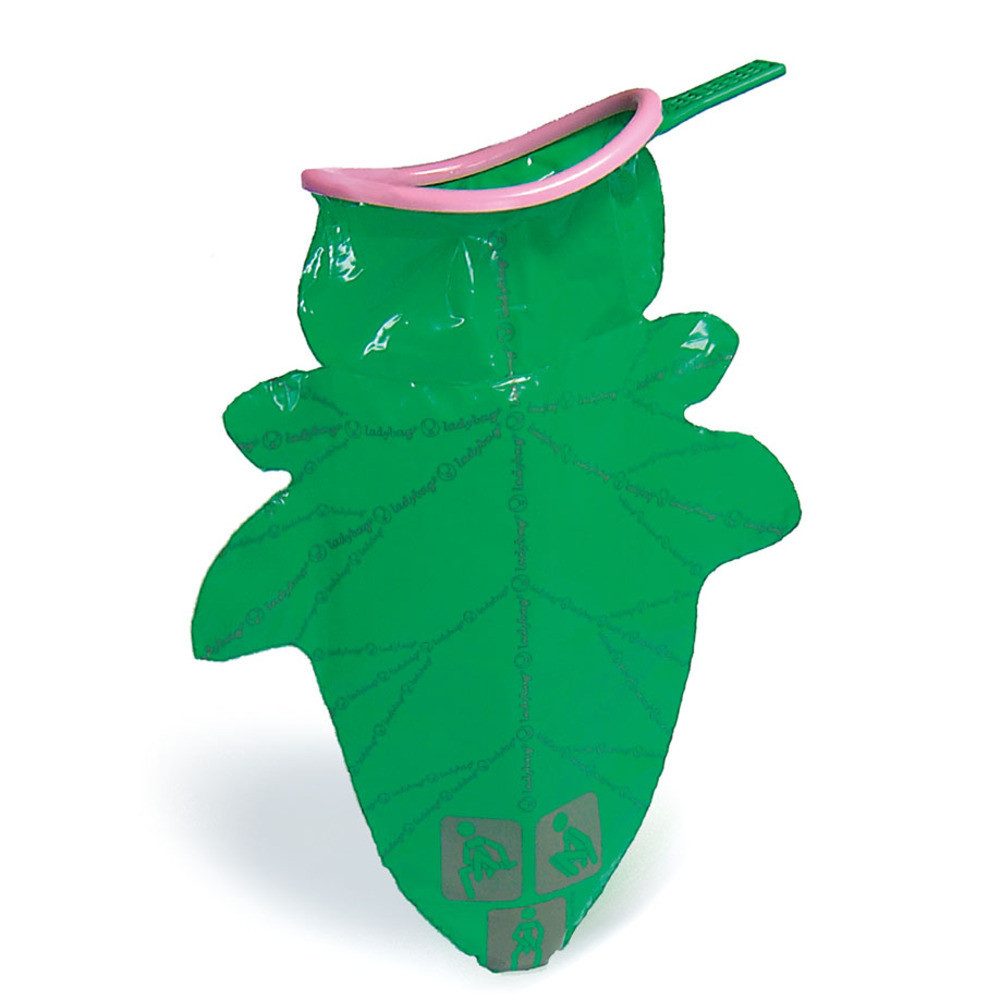 DocMed Urinbeutel ladybag Taschen-WC für Frauen (diskret, handlich und einfach zu transportieren, 1 St., Ideal für unterwegs), Sofort einsatzbereit