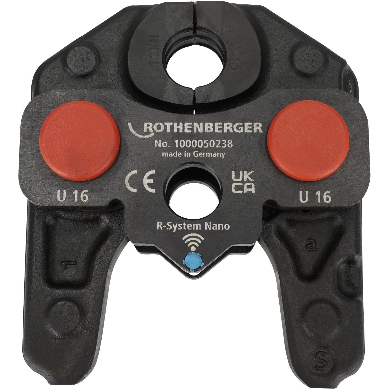 Rothenberger Tubenquetscher ROTHENBERGER ROMAX NANO iJAW, Pressbacke, U, 16 mm - 1000050238