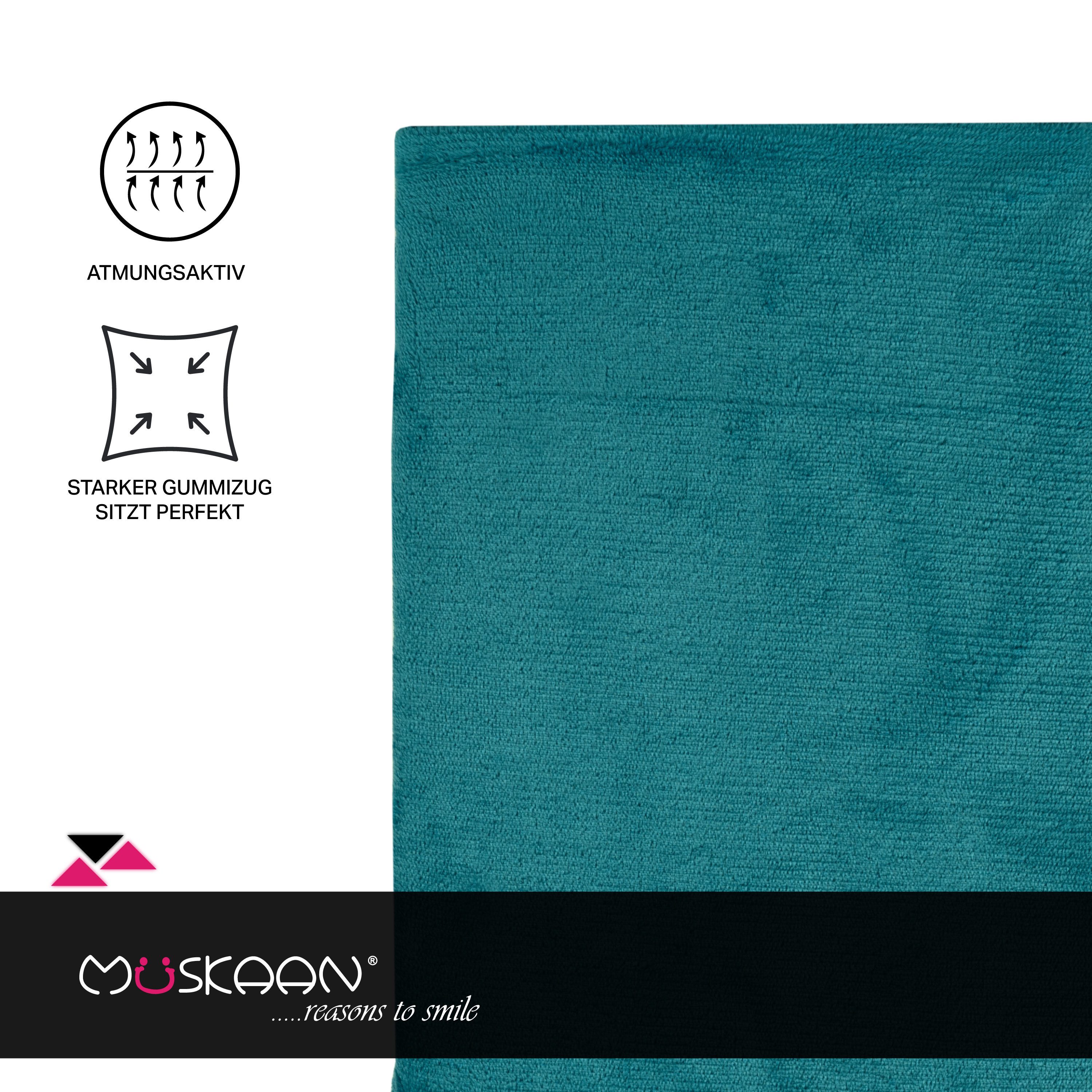 Müskaan Spannbettlaken Spannbetttuch Cashmere Touch Bettlaken günstig online kaufen