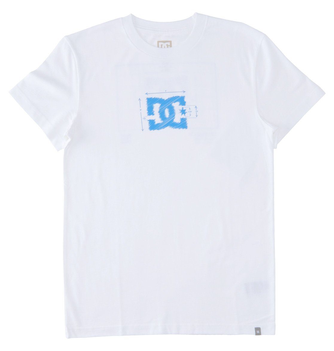 DC T-Shirt White Blueprint Shoes