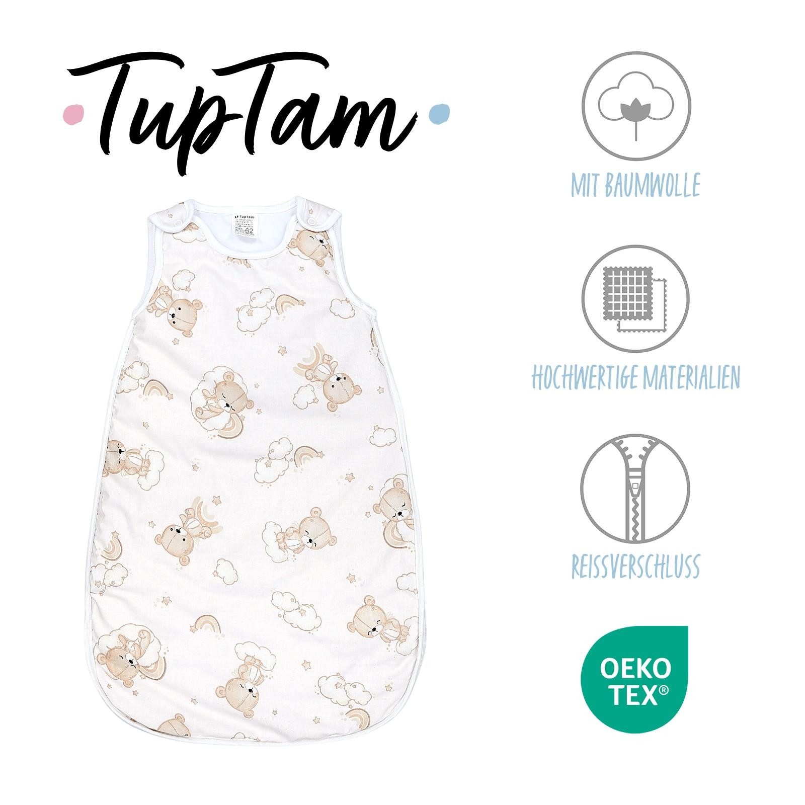 TupTam Babyschlafsack 2.5 TOG Seitlicher Reißverschluss Ärmellos günstig online kaufen