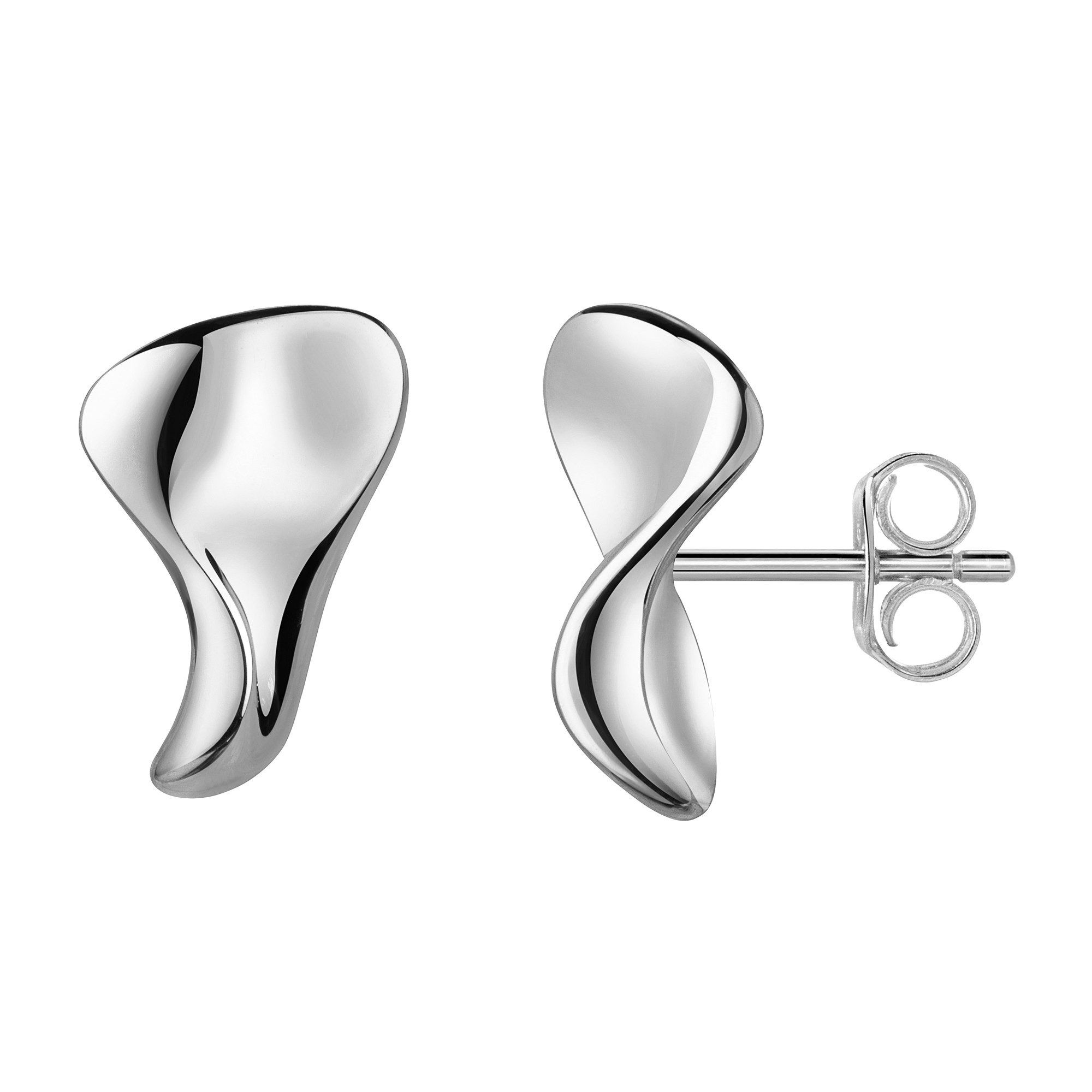Paar Ohrstecker 925 Silber Design-Ohrstecker