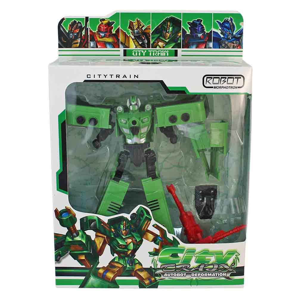 Jonotoys Actionfigur Verwandlungsroboter Figur - ca. 16 cm, (1-tlg)