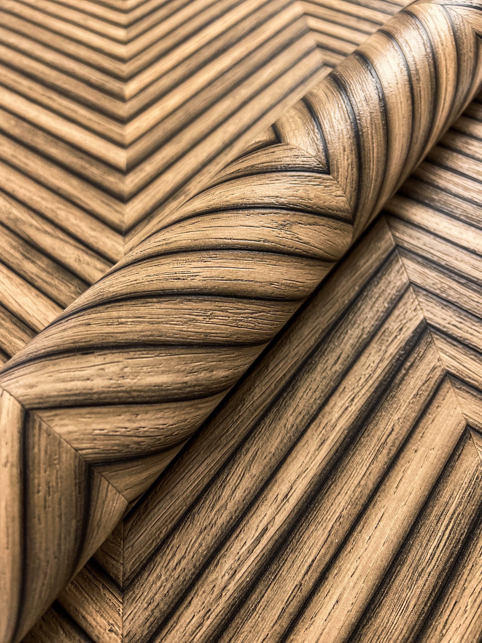 Newroom Vliestapete, strukturiert, Holztapete, Holzwand günstig online kaufen