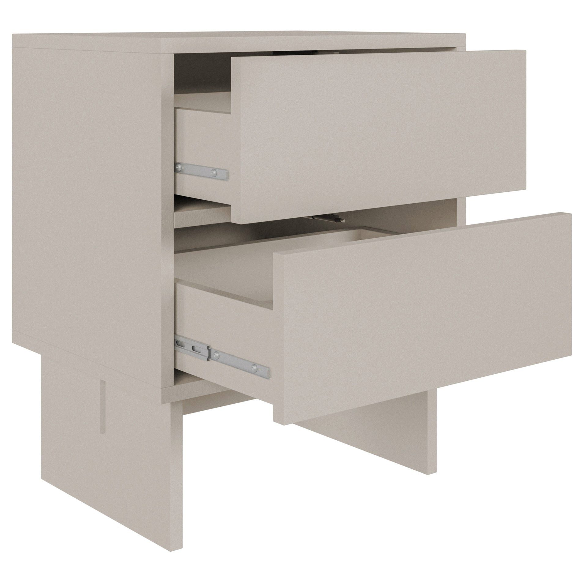Selsey Nachttisch SANVA, mit 2 Schubladen