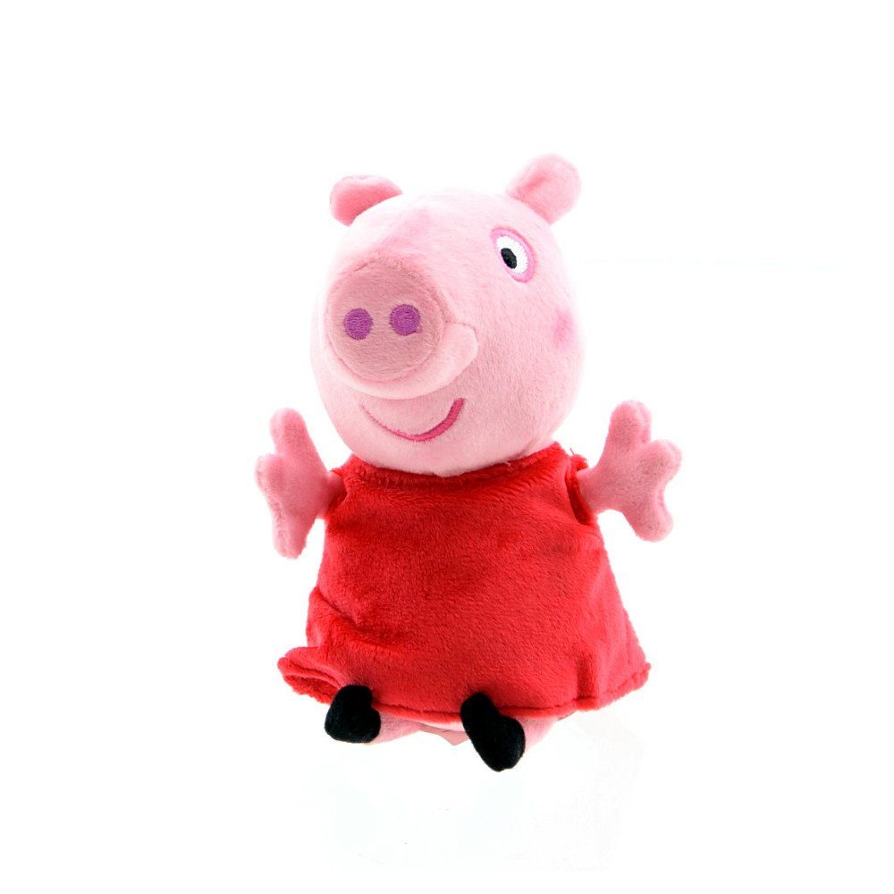 Jazwares Kuscheltier Plüschfigur mit Sound (15cm) Peppa
