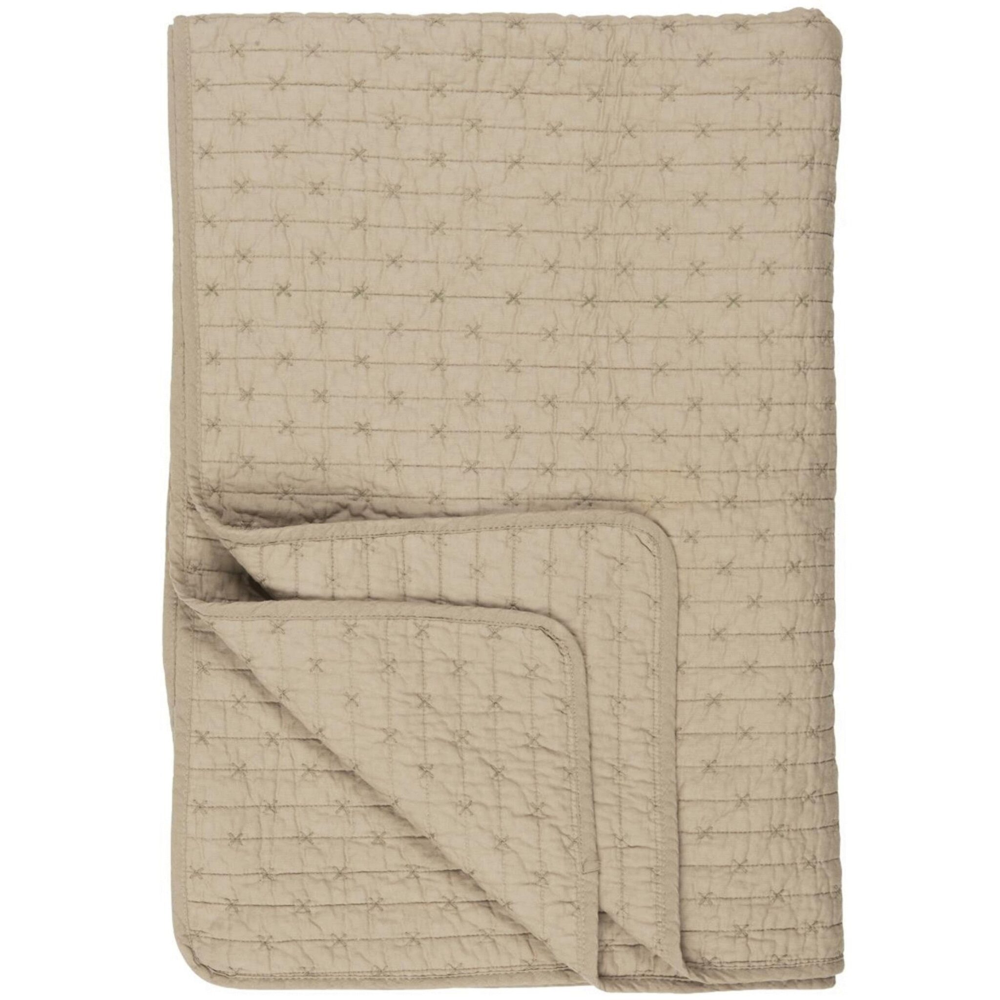 Ib Laursen Tagesdecke BaumwollQuilt Kreuzstichen