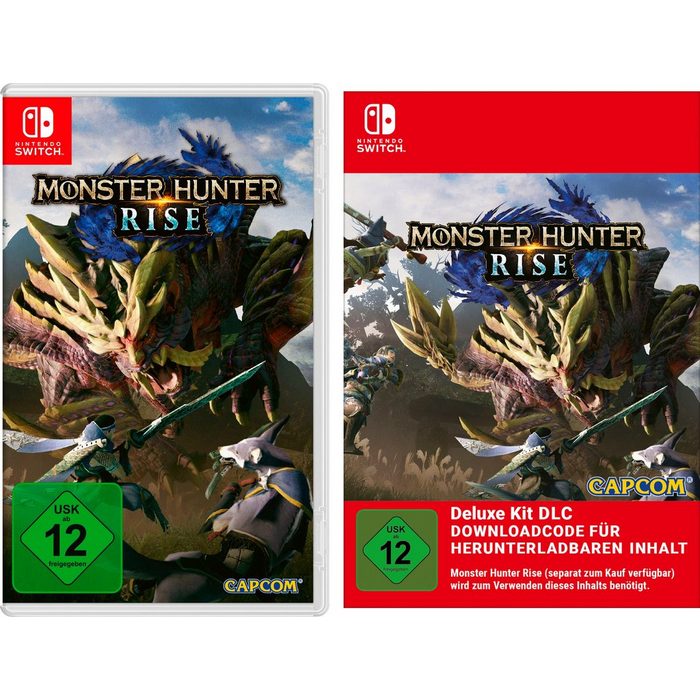Monster Hunter Rise + Deluxe Kit DLC Nintendo Switch