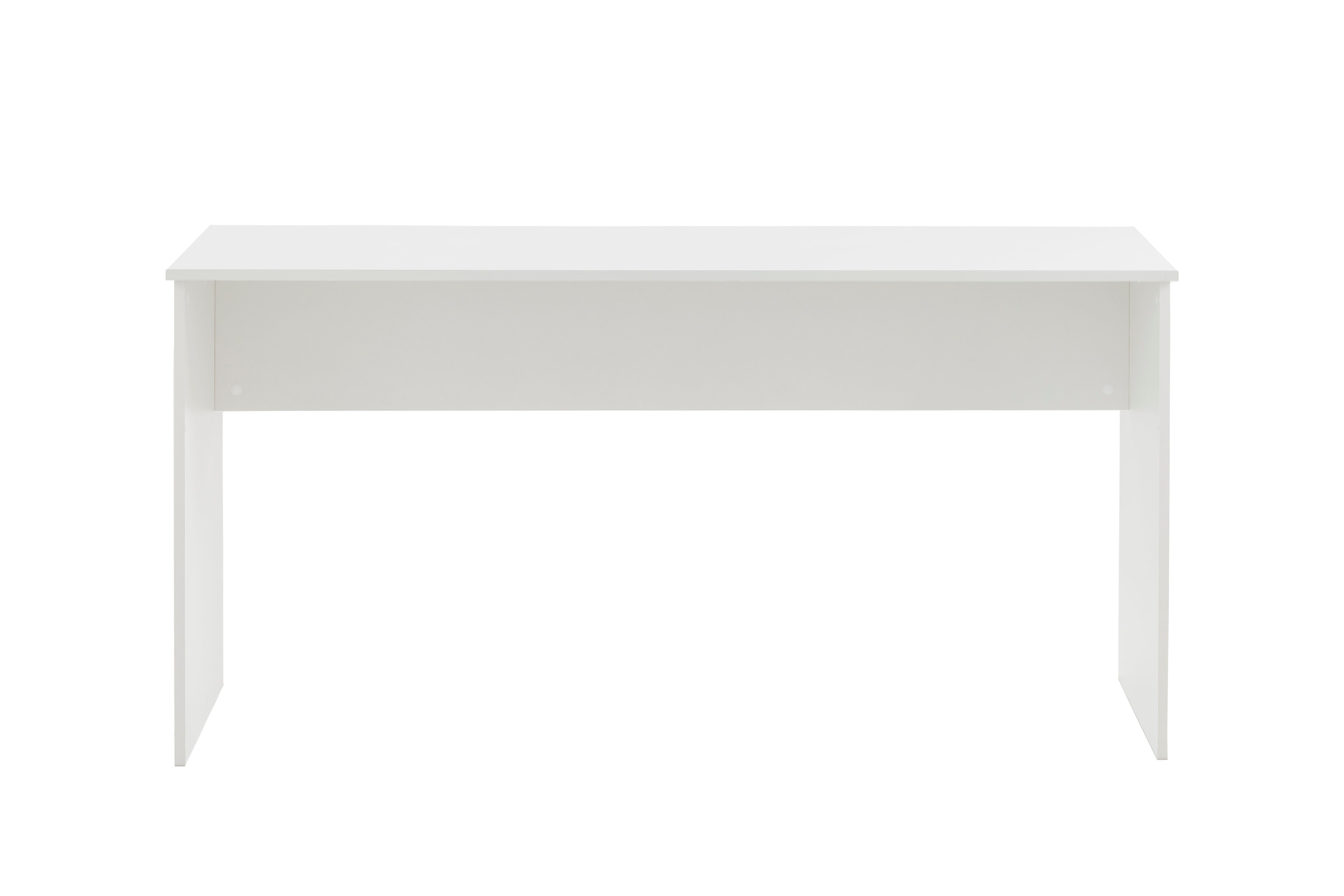 PROREGAL® Schreibtisch Möbelpartner Schreibtisch Jaguar, HxBxT Weiß 73,6x150x65cm