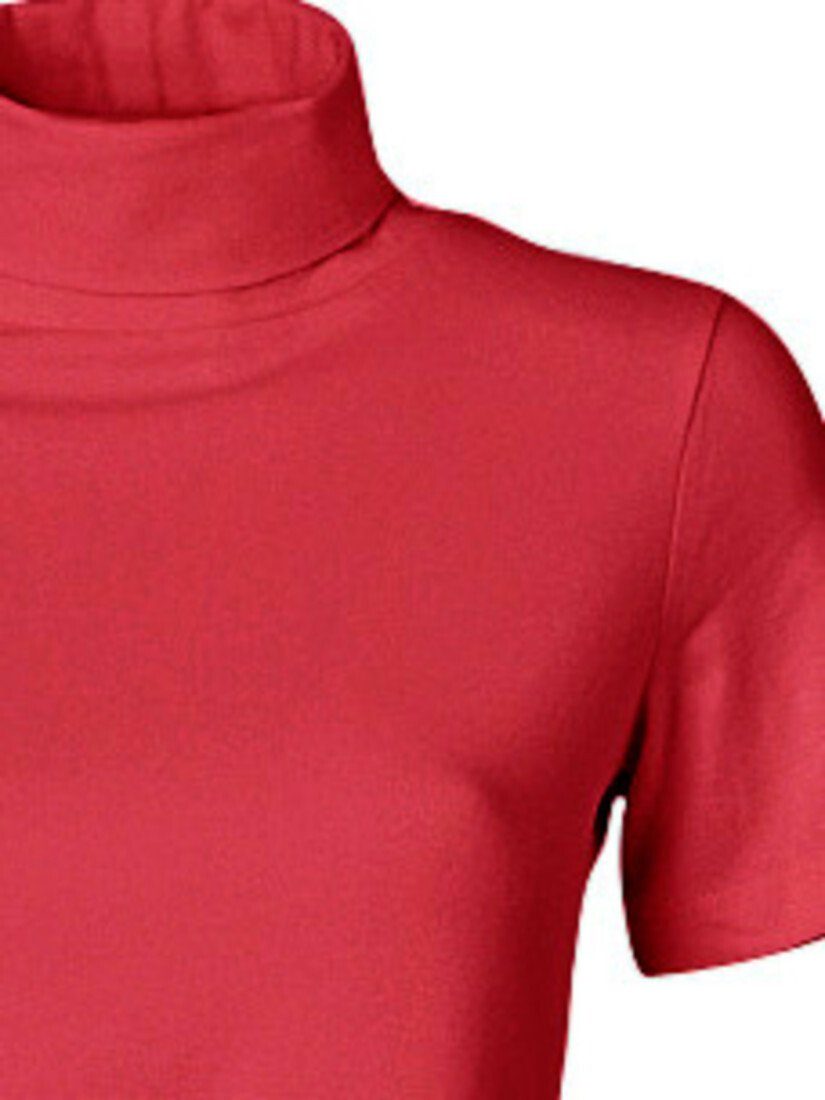 heine T-Shirt Rollkragen-Shirt Kurzarm – Bild 5 von 5