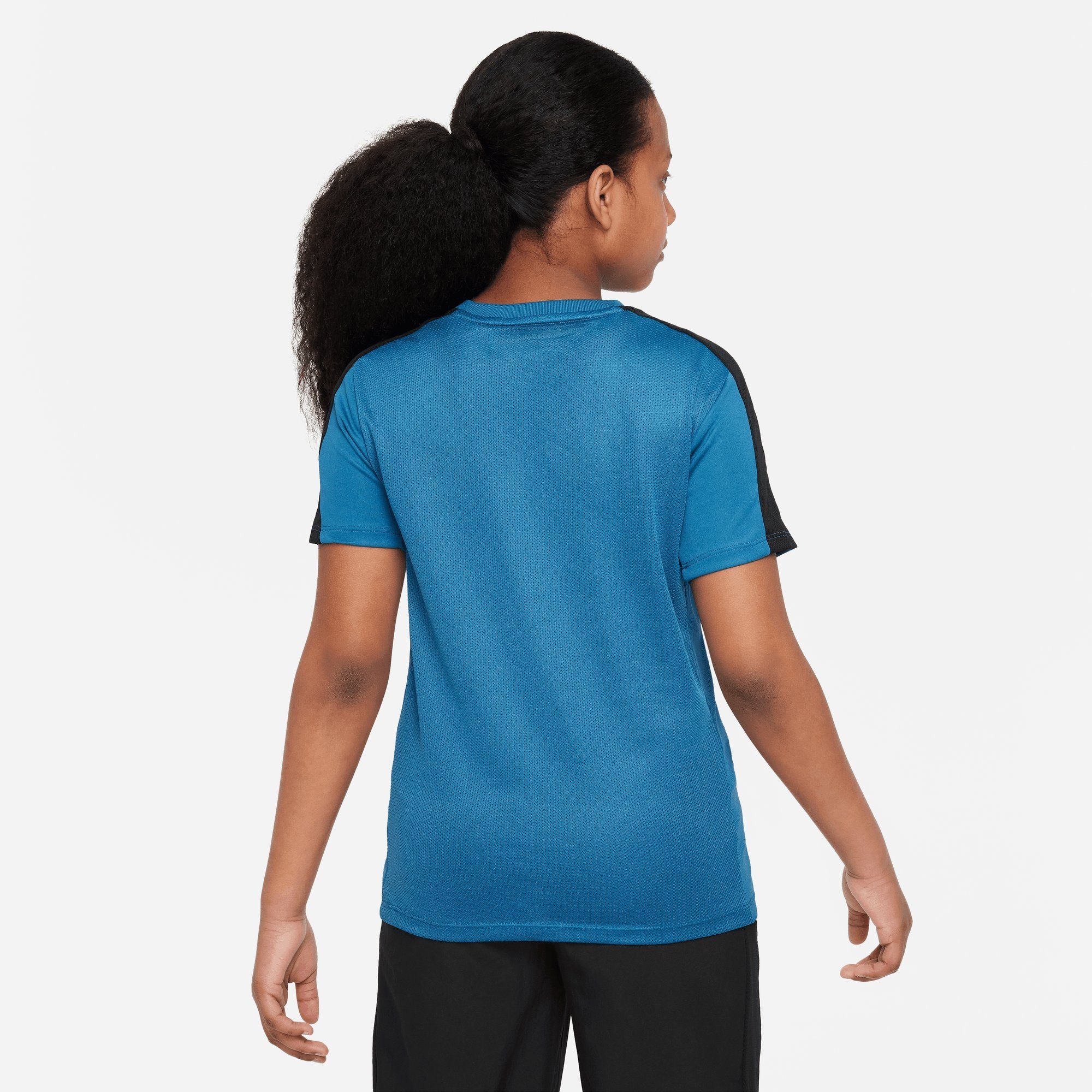 TOP KIDS' Nike Trainingsshirt DRI-FIT INDUSTRIAL ACADEMY BLUE/BLACK/BLACK