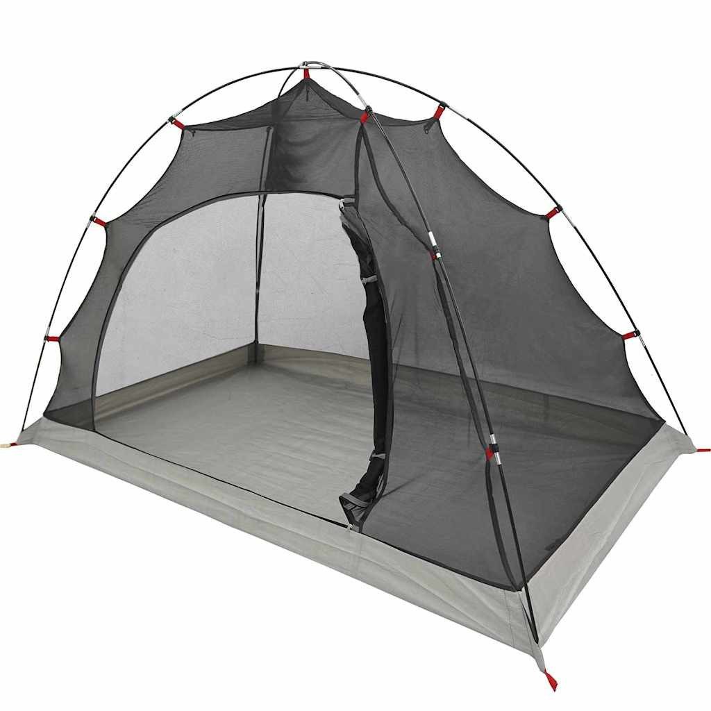 Lichtzelt Zelt mit Dach mit Speicher Grau und Schwarz 236 x 150 x 136 cm