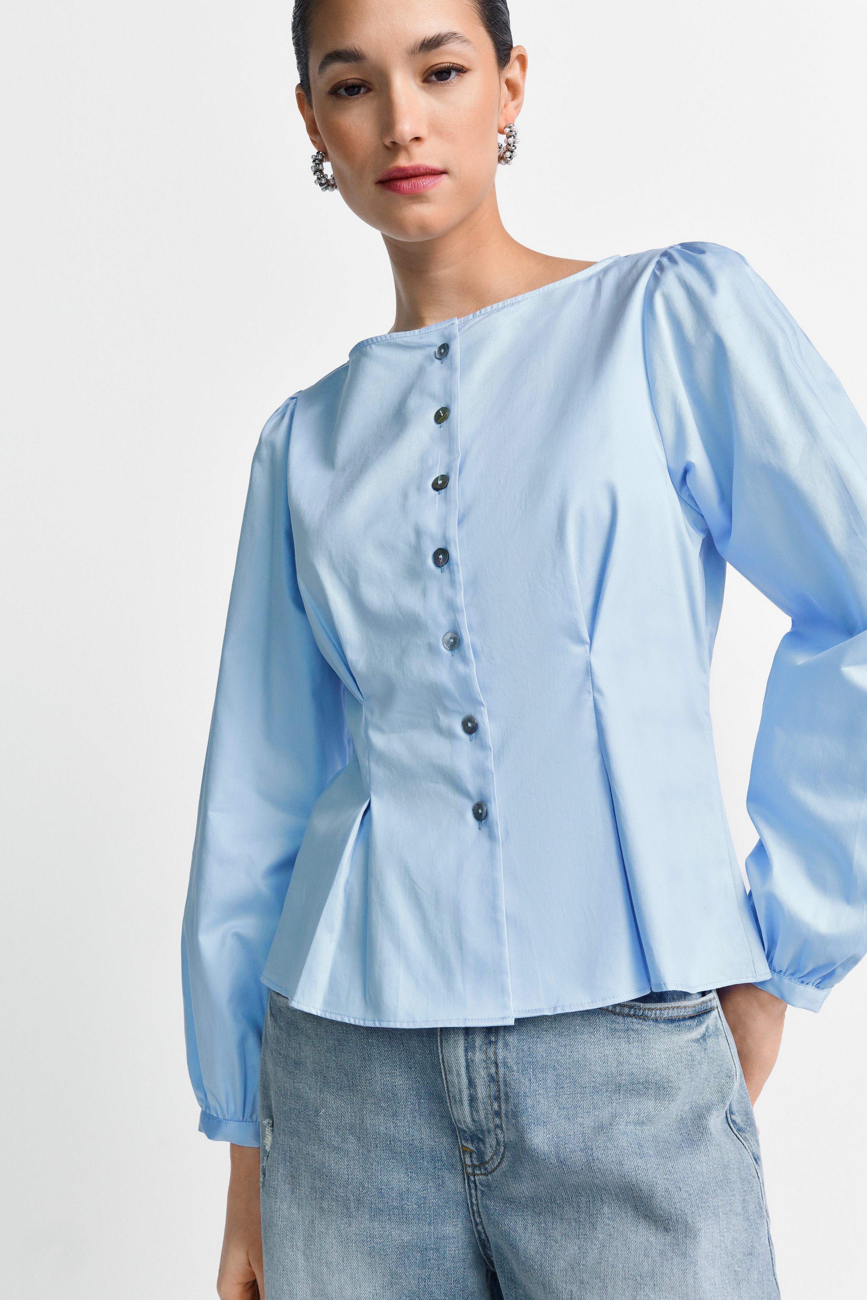 RICHROYAL Langarmbluse