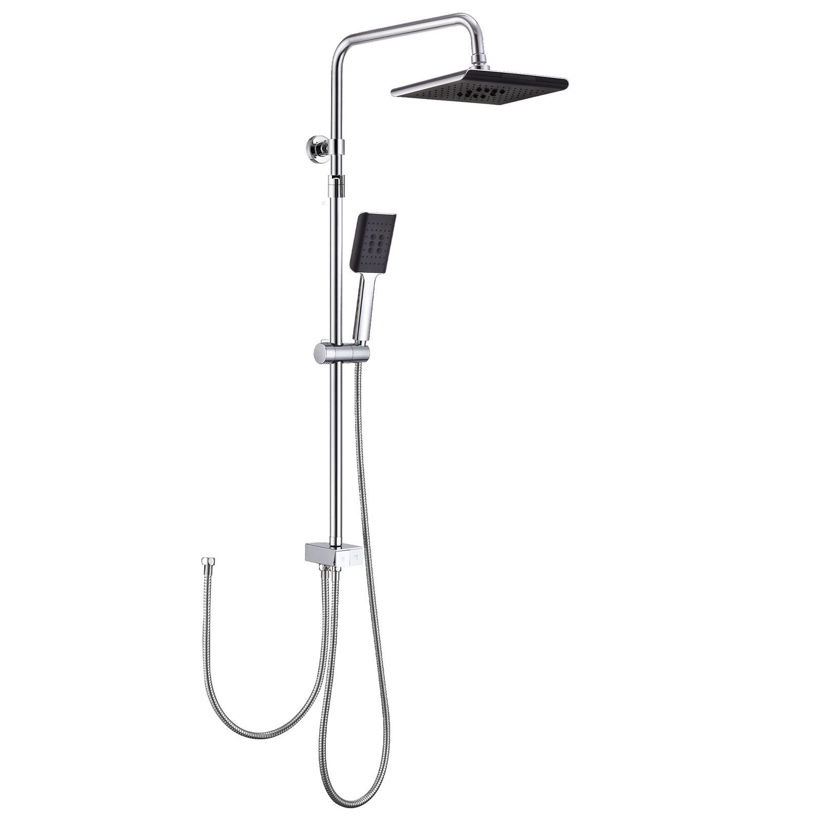 HOMELODY Duschsystem Duschset Regendusche mit Handbrause,Duschsäule ohne ar günstig online kaufen