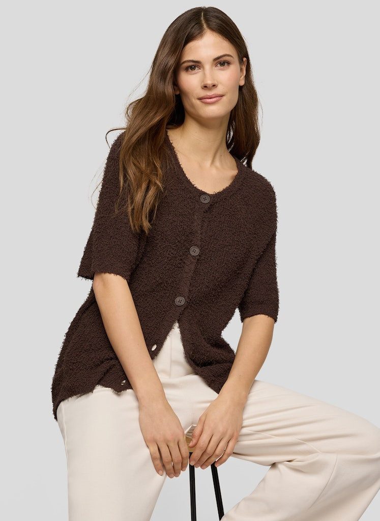Rabe Strickcape Rabe / Da.Strickjacke, Poncho / Strickjacke