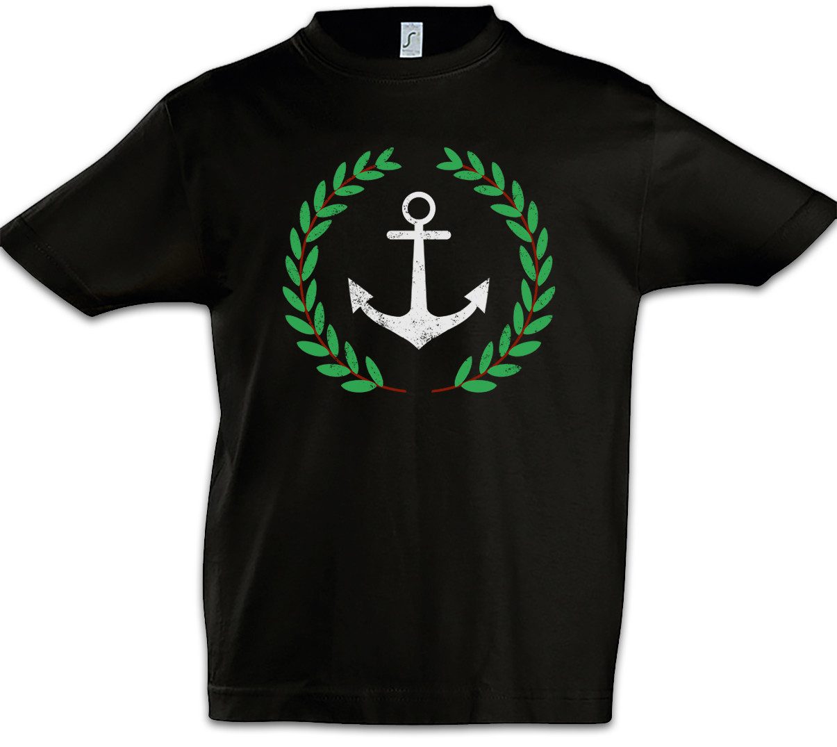 Print-Shirt Anchor And Wreath Kinder T-Shirt ablo TV Series Anker und Kranz