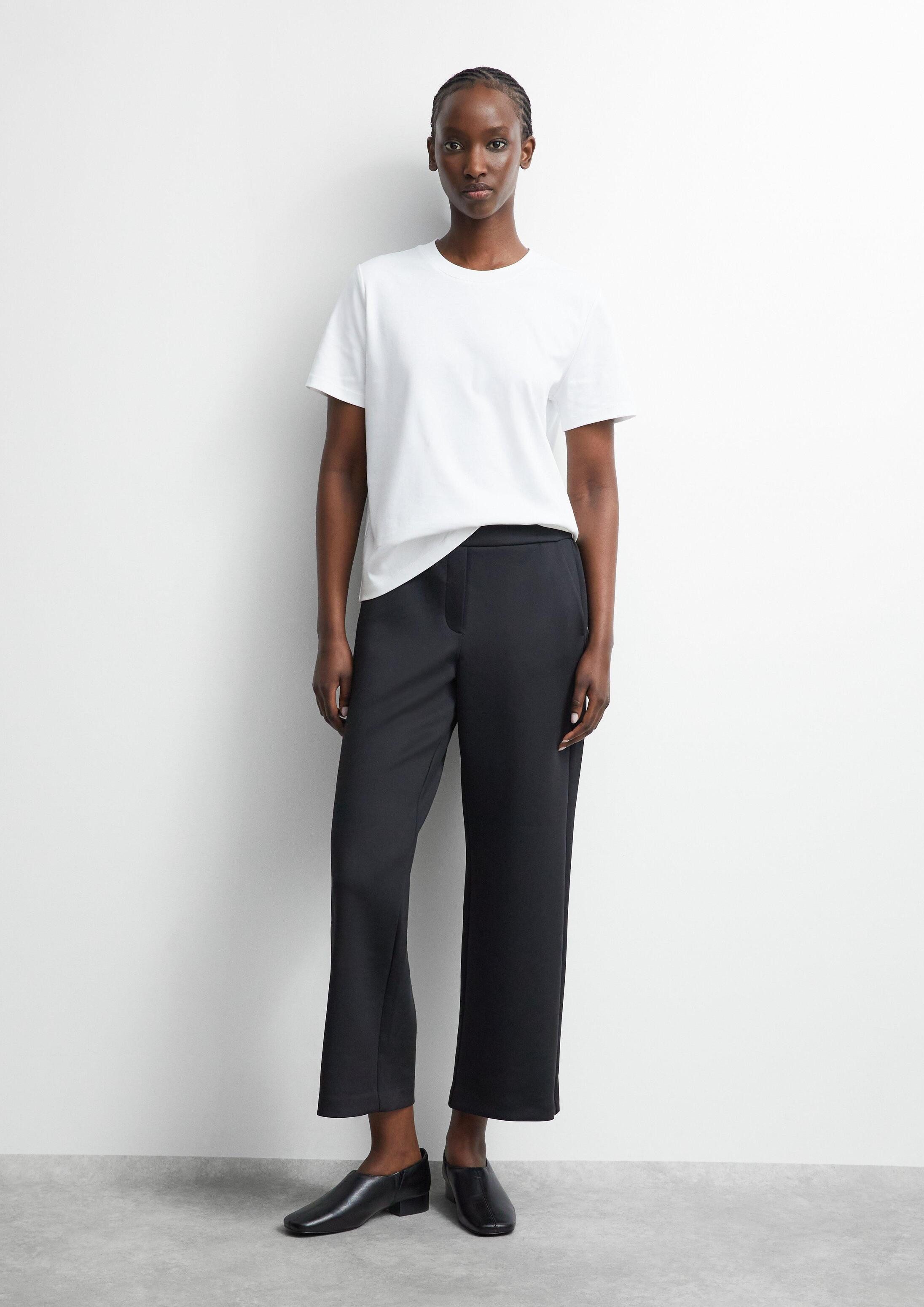 comma Culotte Hose Culotte aus Scuba