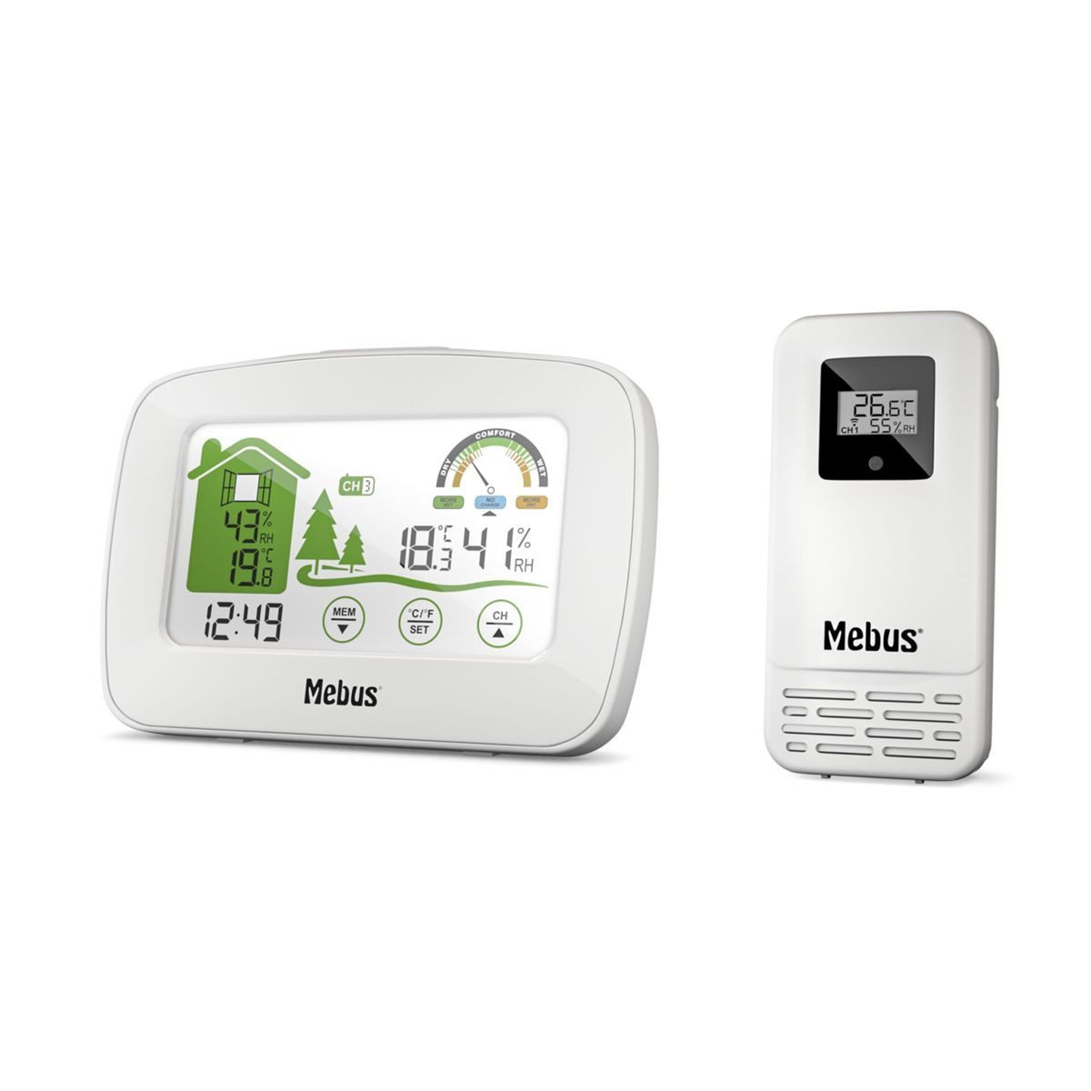 Mebus 40903 Funk-Wetterstation Wetterstation