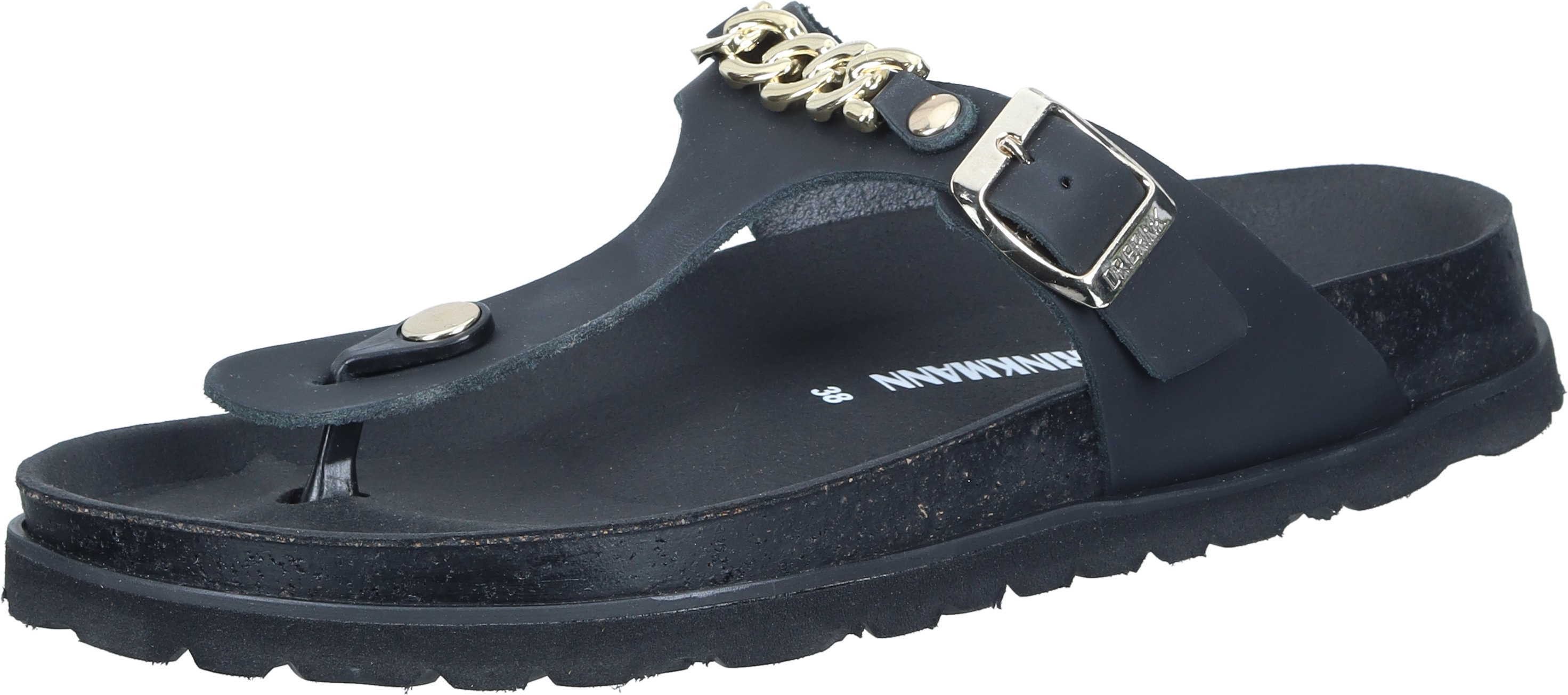 Dr. Brinkmann Pantoletten Pantolette aus echtem Leder