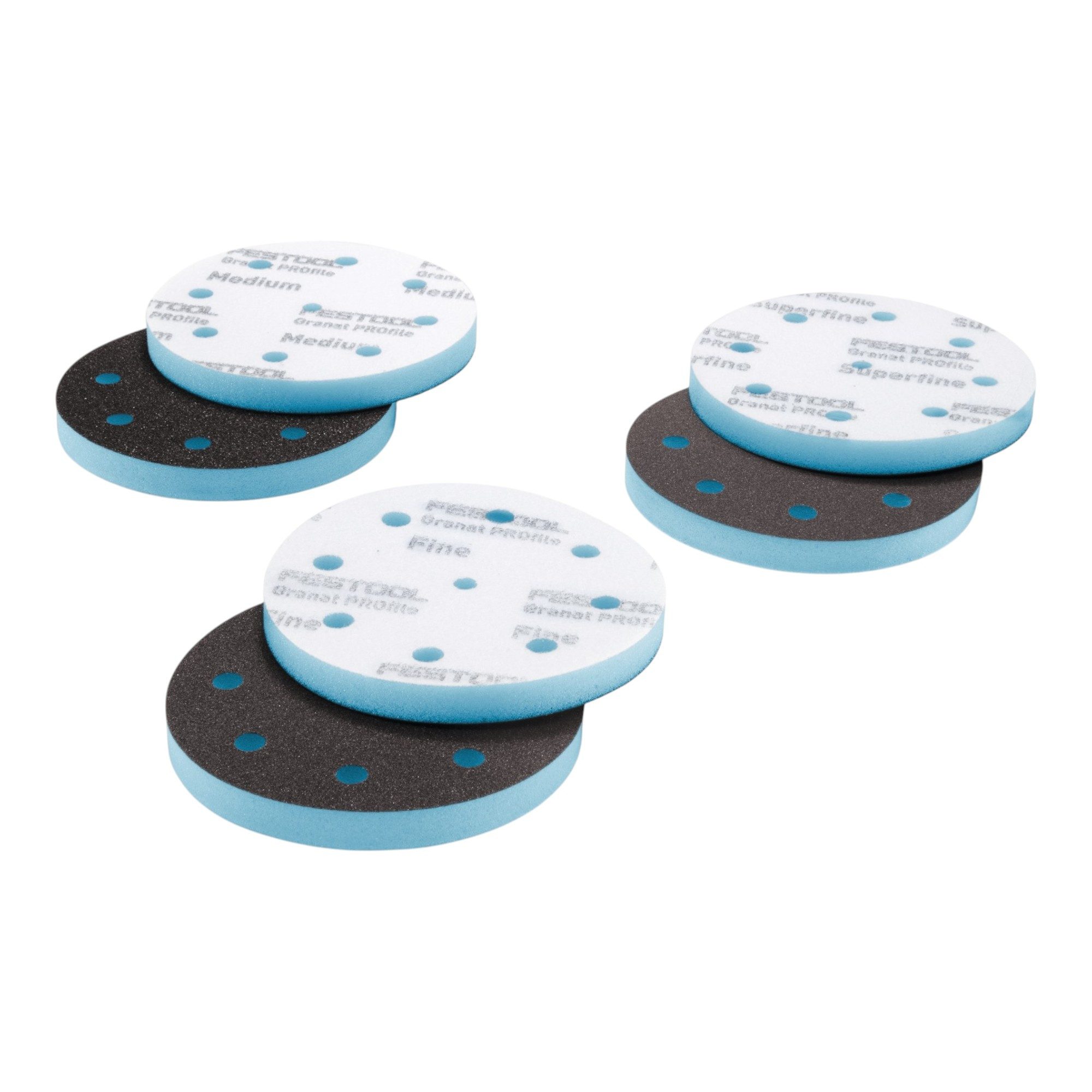 FESTOOL Schleifscheibe D125 GR PRO/10-Set Granat PROfile 125 mm P120 - 600 10 Stk. (578799)