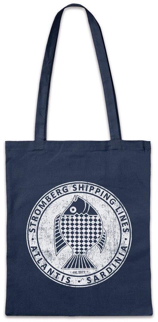 Beuteltasche Stromberg Shipping Lines Stofftasche Karl MI6 Agent James The Spy Bond