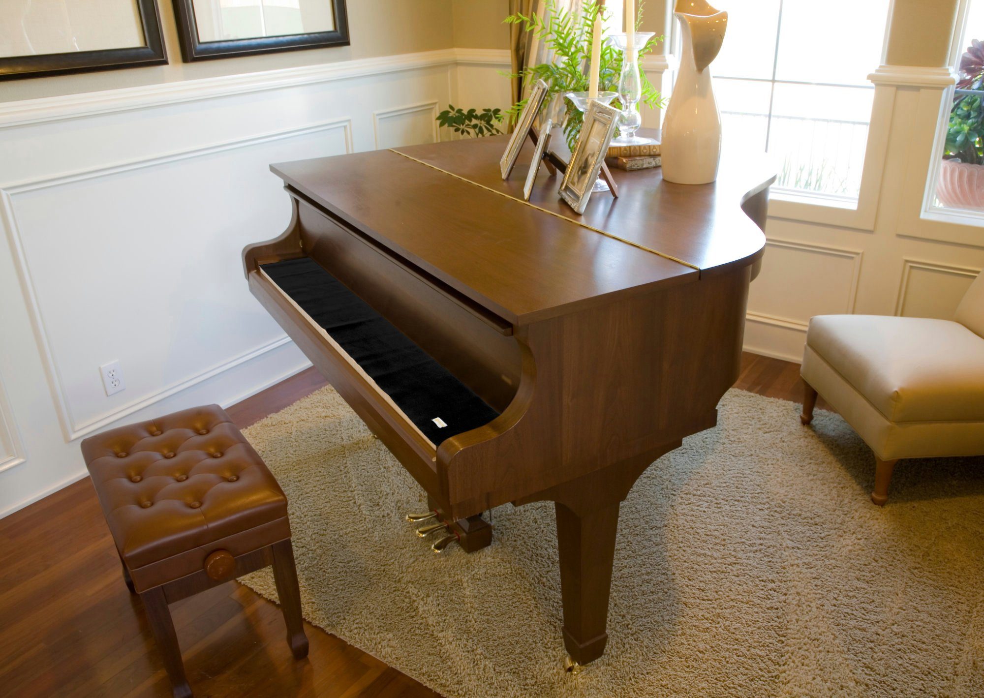 Steinmayer Piano-Transporttasche Tastenläufer Modell “Kirstein”, Staubschutz Piano Tasturabdeckung - 88 Tastatur Klavierabdeckung