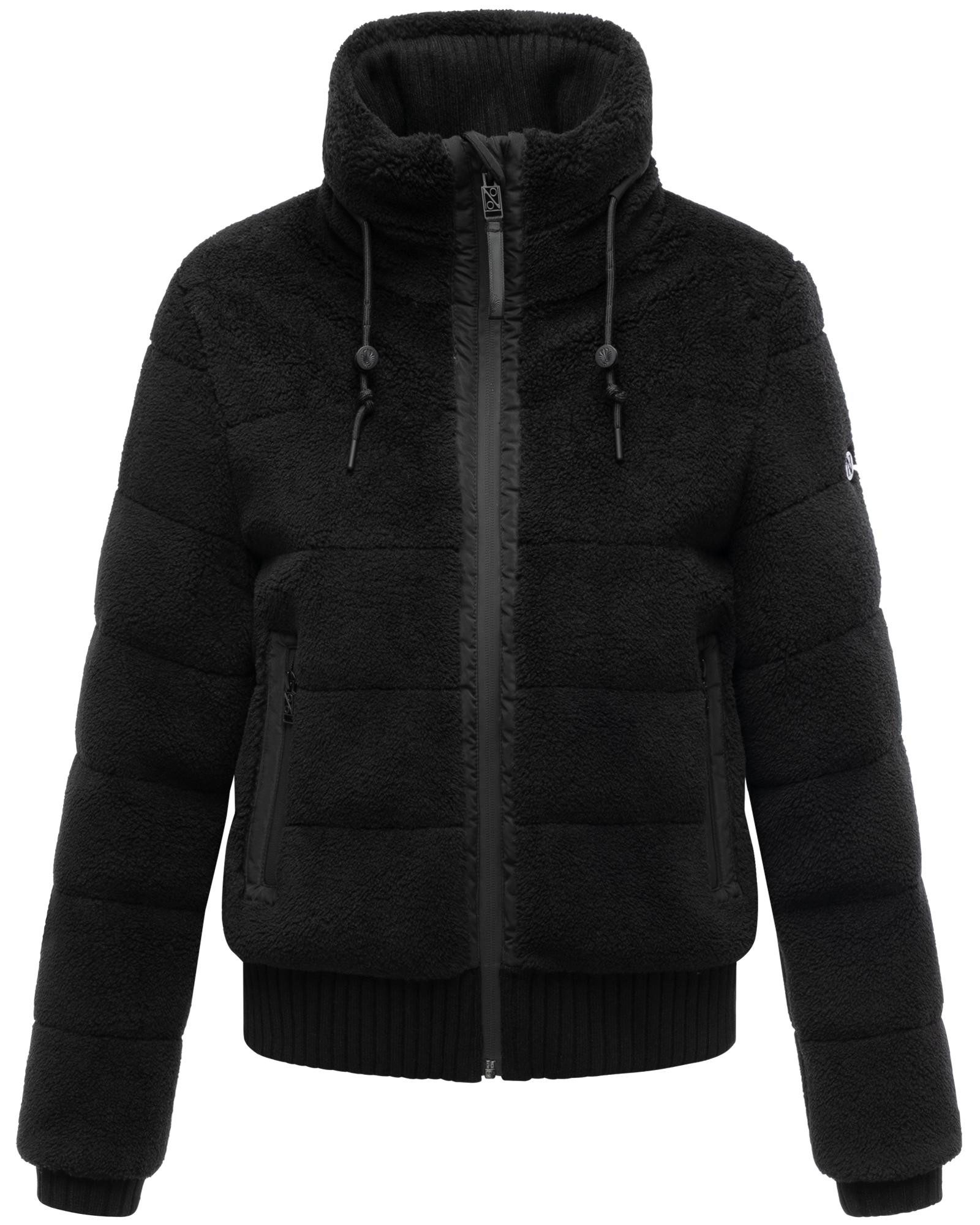 Navahoo Plüschjacke Schneepuder 14 warme Damen Teddyjacke für den Winter