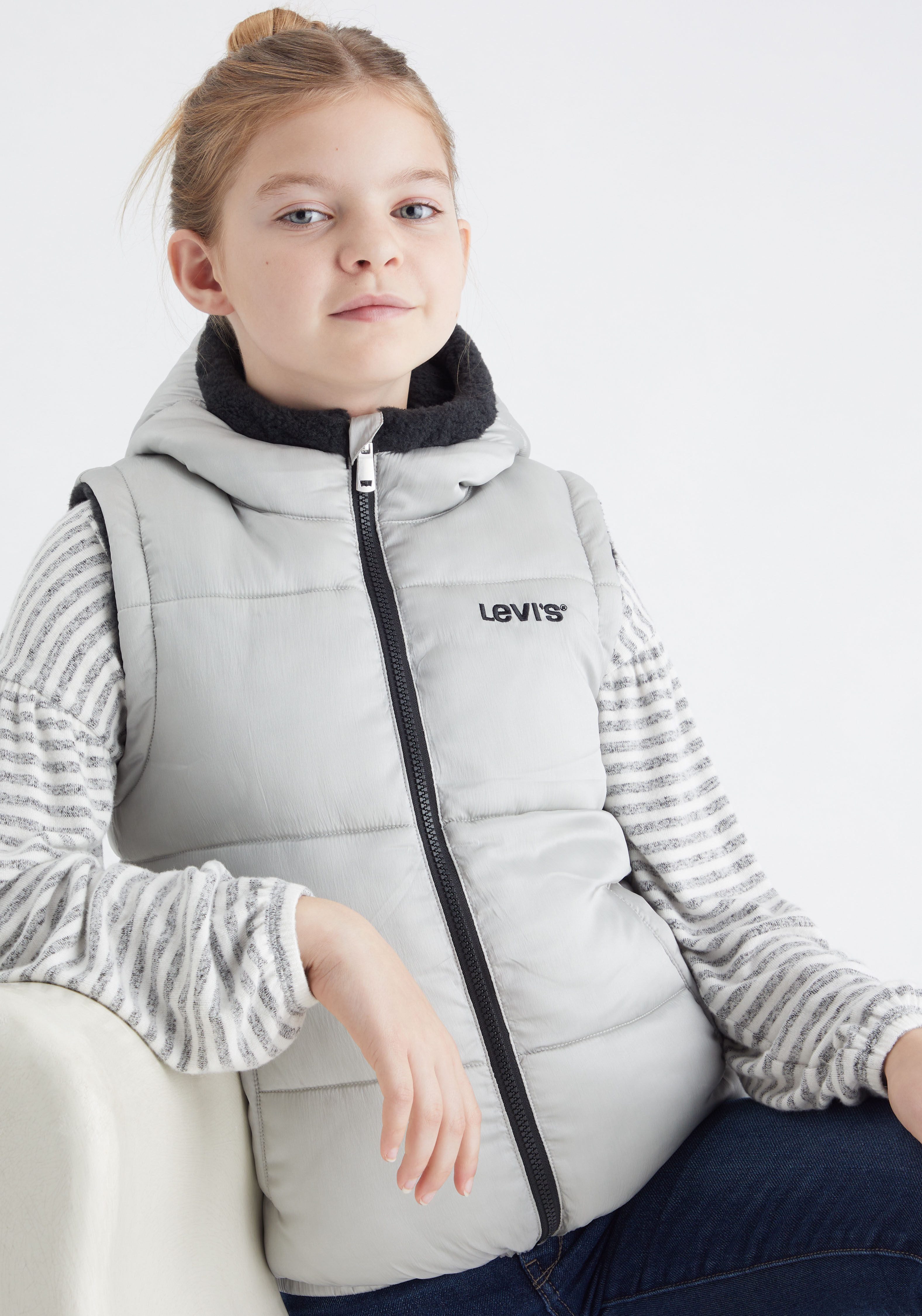 Levi's® Kids Wendeweste LVG REVERSIBLE VEST im 2-in-1 Look
