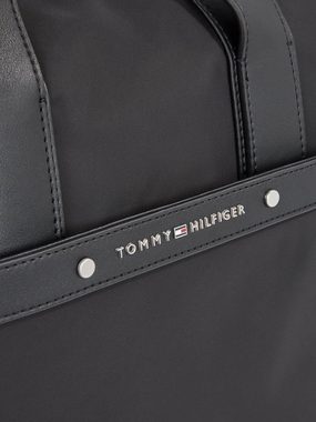 Tommy Hilfiger Weekender TH CENTRAL REPREVE WEEKENDER, mit charakteristischem Streifendetail