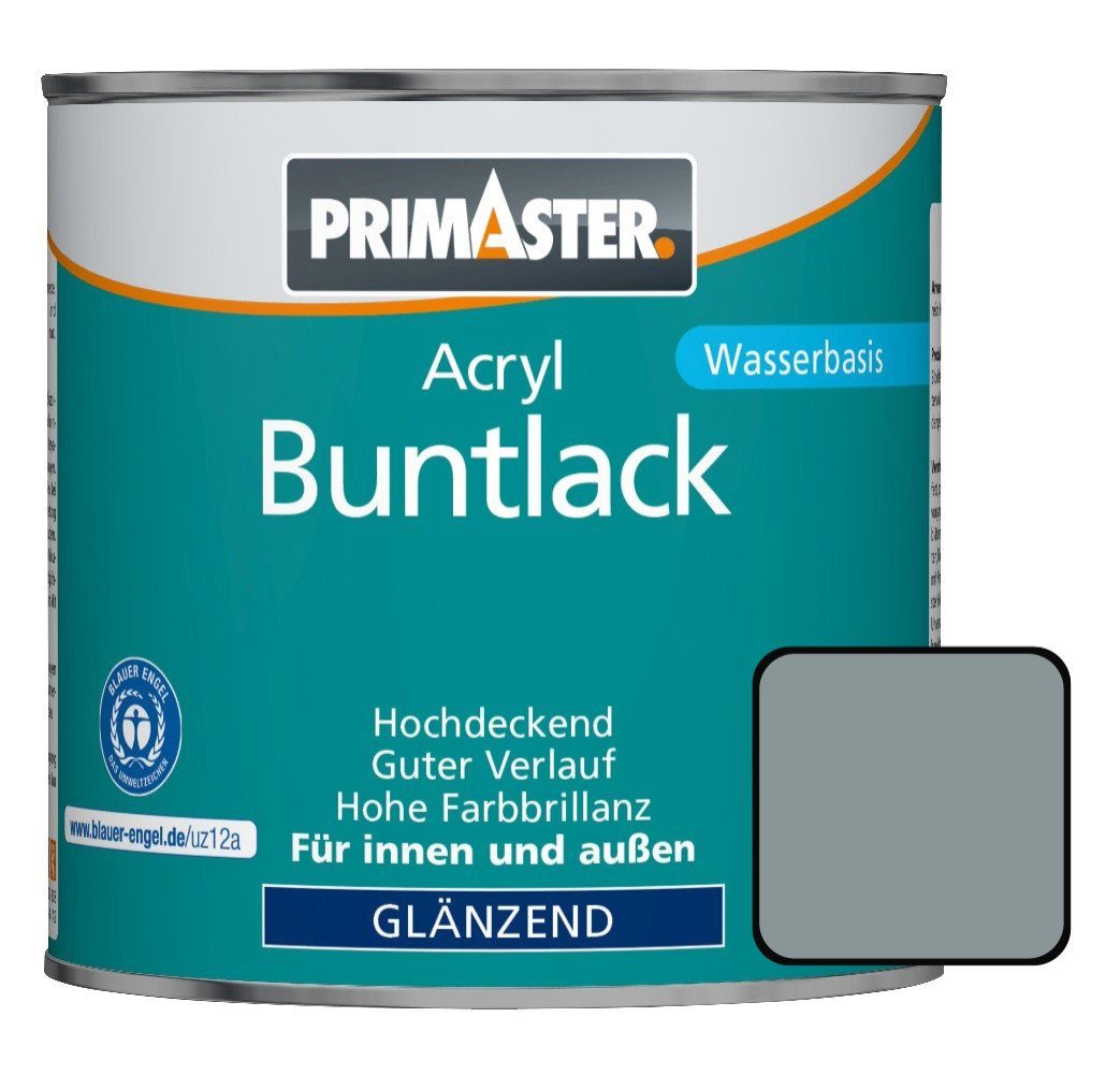 Primaster Acryl-Buntlack Primaster Acryl Buntlack RAL 7001 750 ml