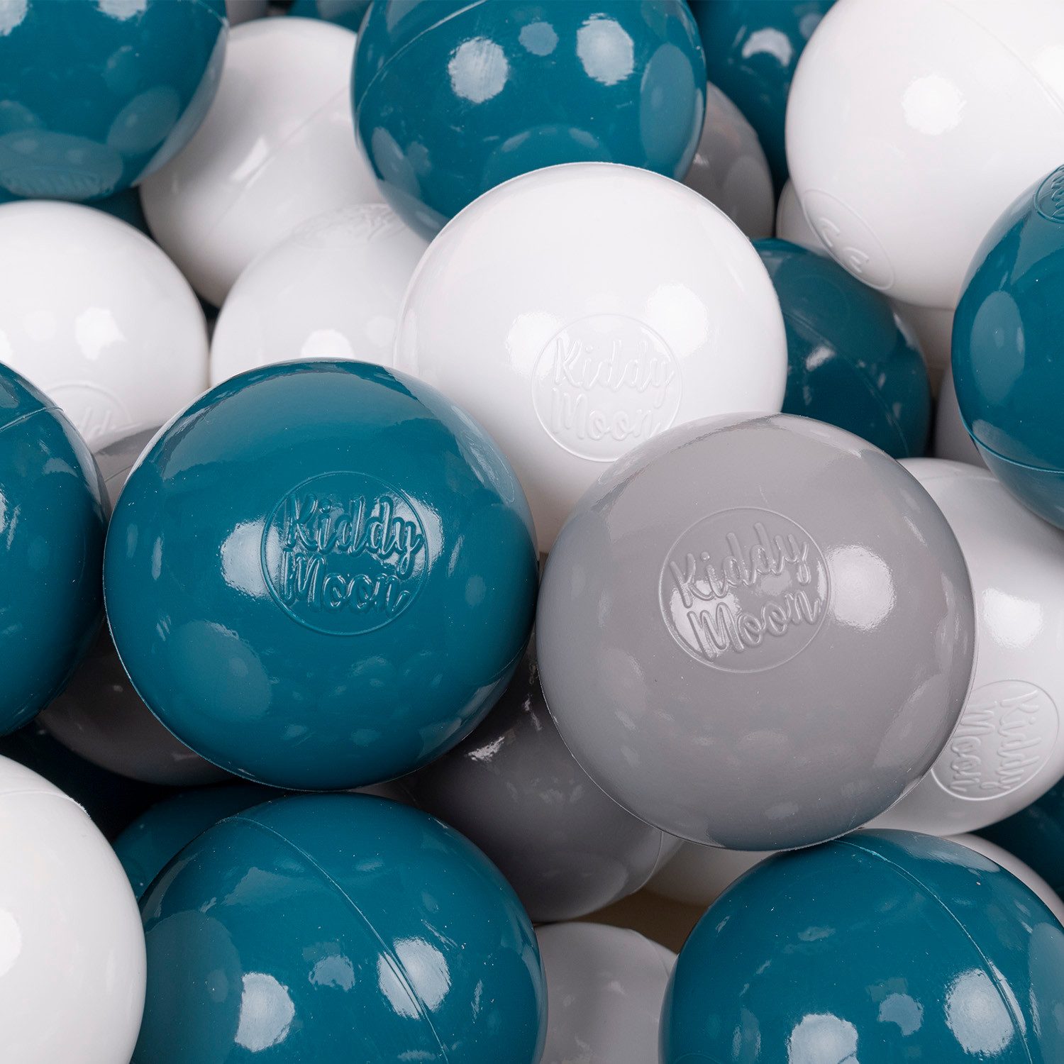 KiddyMoon Bällebad-Bälle ZK7 (Baby Plastikbälle Spielbälle, 700-St), Made in Europe