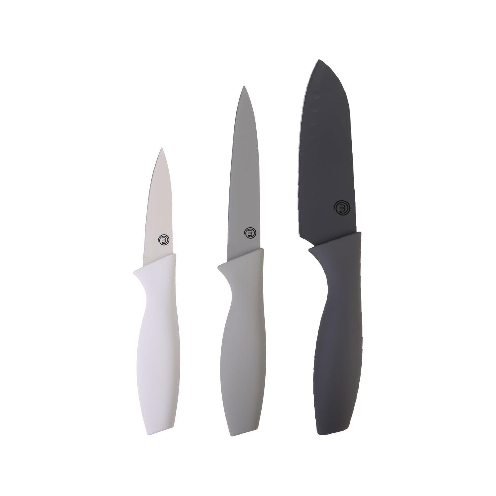 Masterchef Messer-Set 3-teiliges Küchenmesser Set, 3-teilige Messerset in Profiqualität