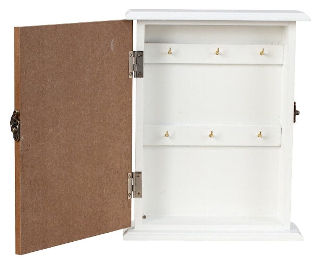 MF Schlüsselkasten Schlüsselkasten HOME aus Holz mit Vintage-Charme (1 St) günstig online kaufen