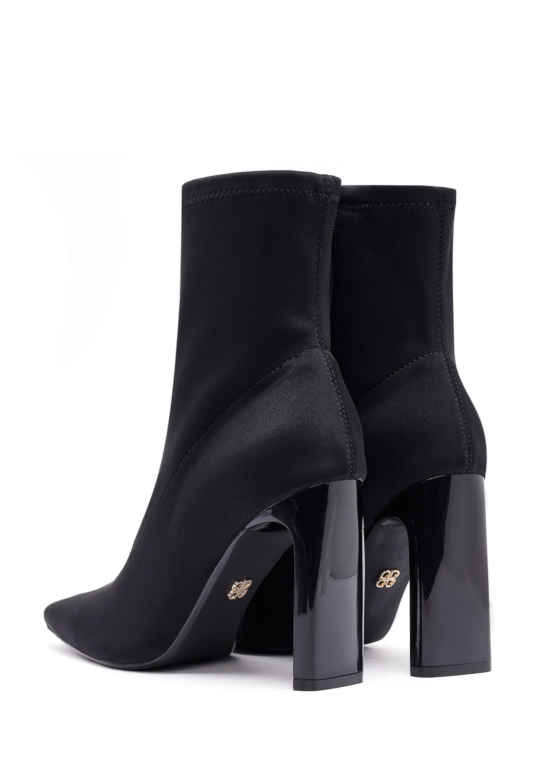 Derimod High Heel-Stiefeletten aus Textil Ankleboots