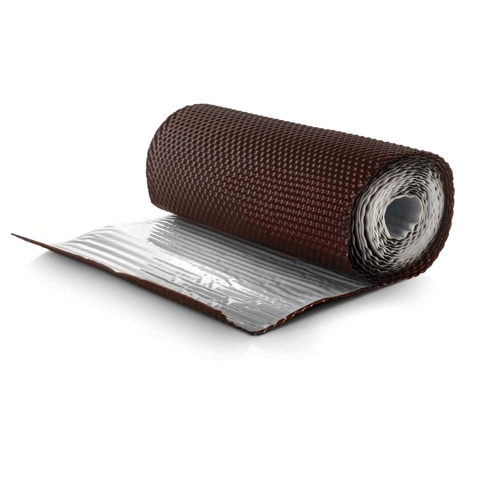 DQ-PP Dichtband DQ-PP WANDANSCHLUSSBAND 5m, B 300mm, Selbstklebend, Dachabdeckung Aluminium und Butyl, Dach Kaminanschlussband, 3D Struktur