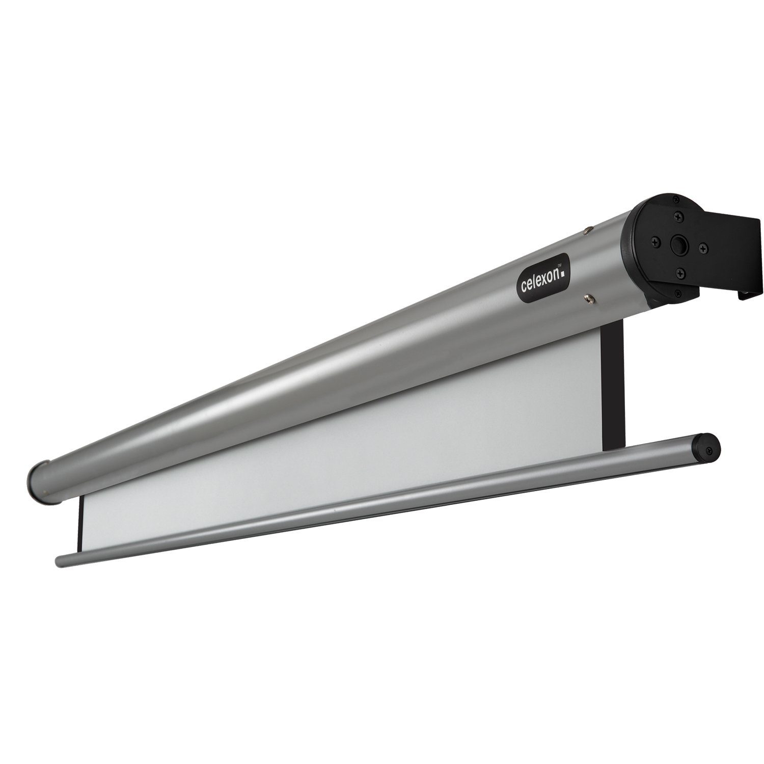 Celexon HomeCinema Motorleinwand (schwarze Rückseite)