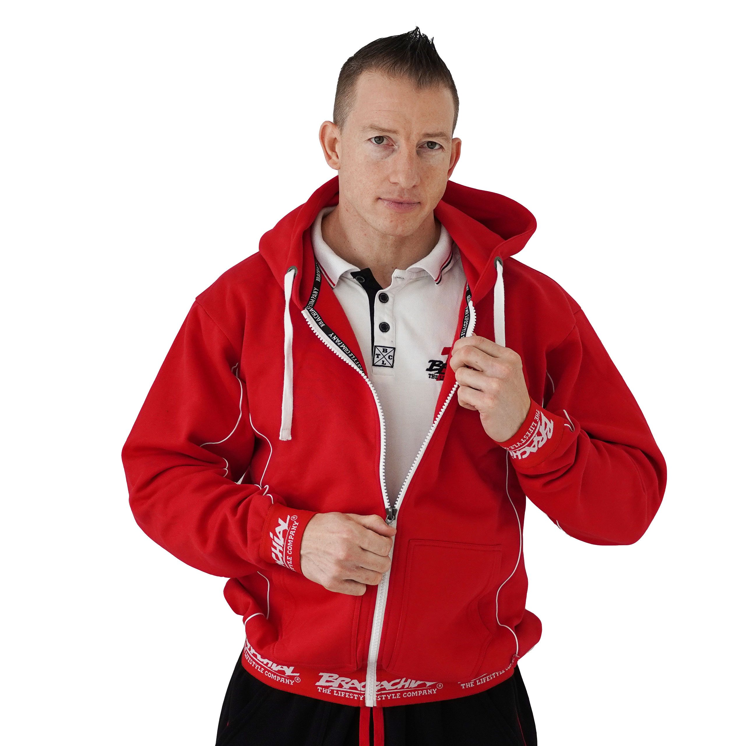 BRACHIAL THE LIFESTYLE COMPANY Kapuzensweatjacke Brachial Zip-Hoody "Spacy" günstig online kaufen