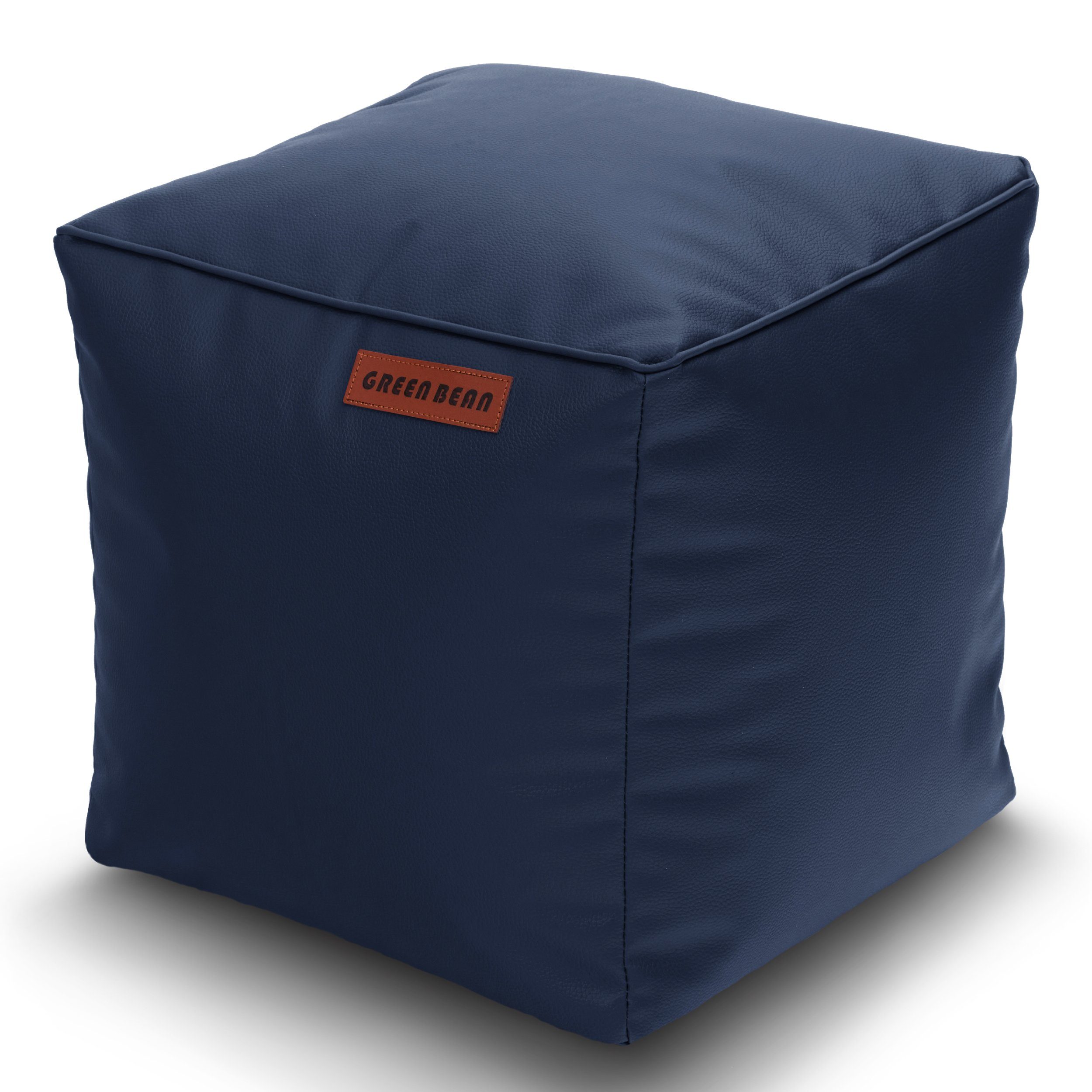 Green Bean Pouf Sitzpouf aus Kunstleder günstig online kaufen