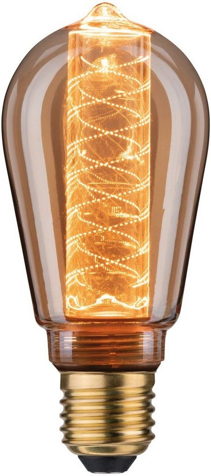 Paulmann »2er Pack 6,4W Innenkolben Spirale E27 gold 1800K« LED-Leuchtmittel, E27, 2 Stück, Extra-Warmweiß-kaufen