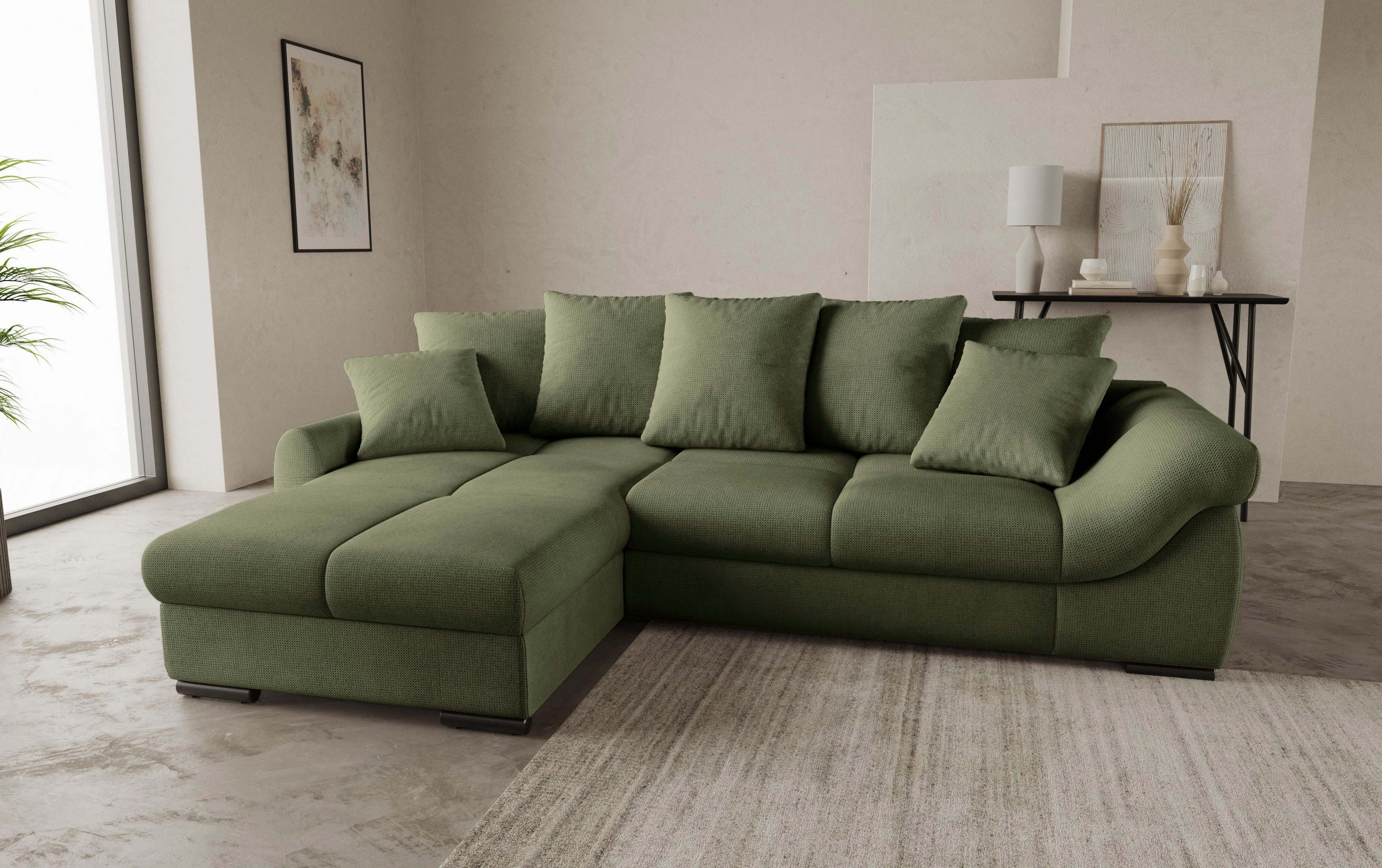 Mr. Couch Ecksofa Livorno DuraFlex L-Form, günstig online kaufen