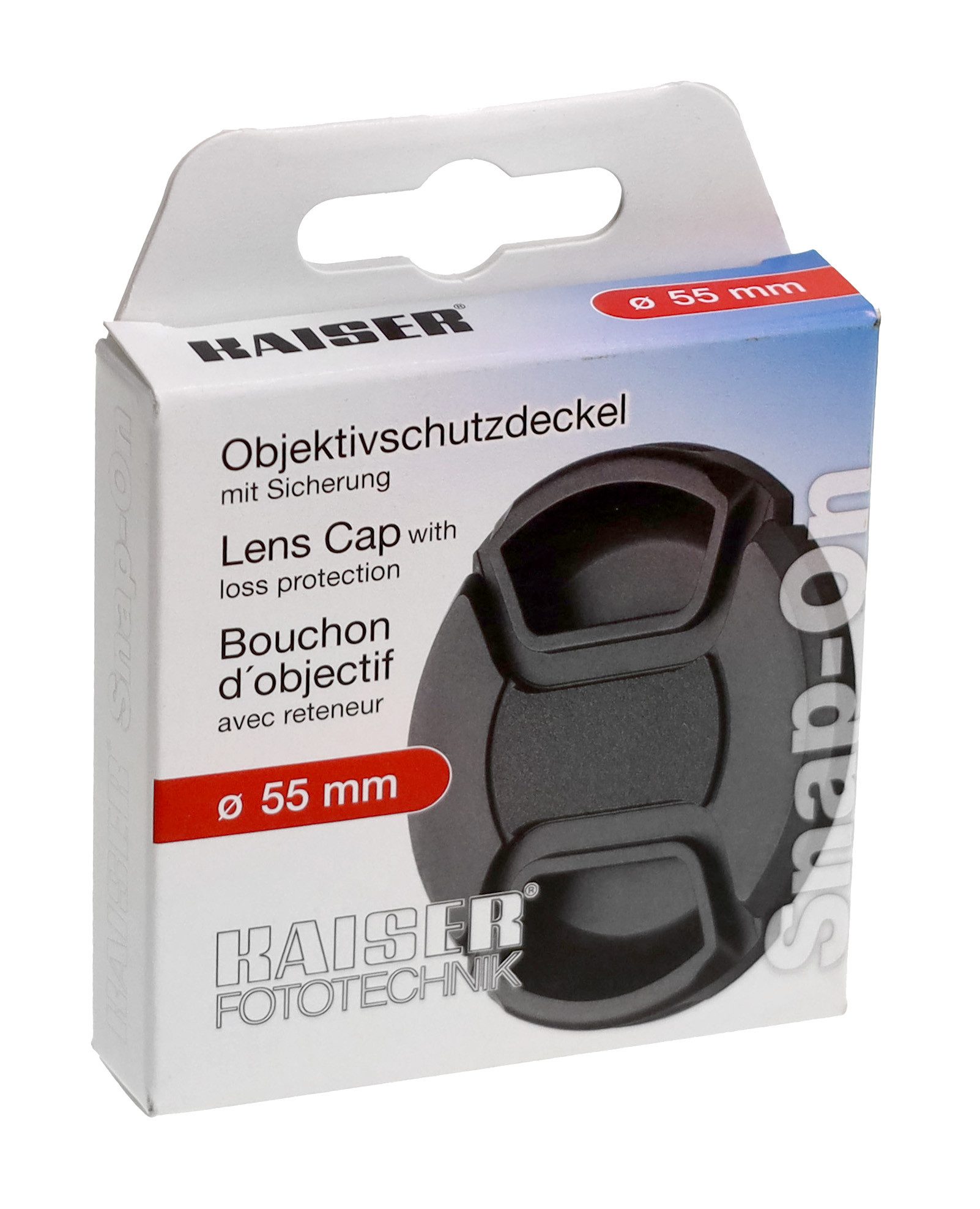 Objektivdeckel Kaiser 6835 Objektivdeckel Snap-On 55mm