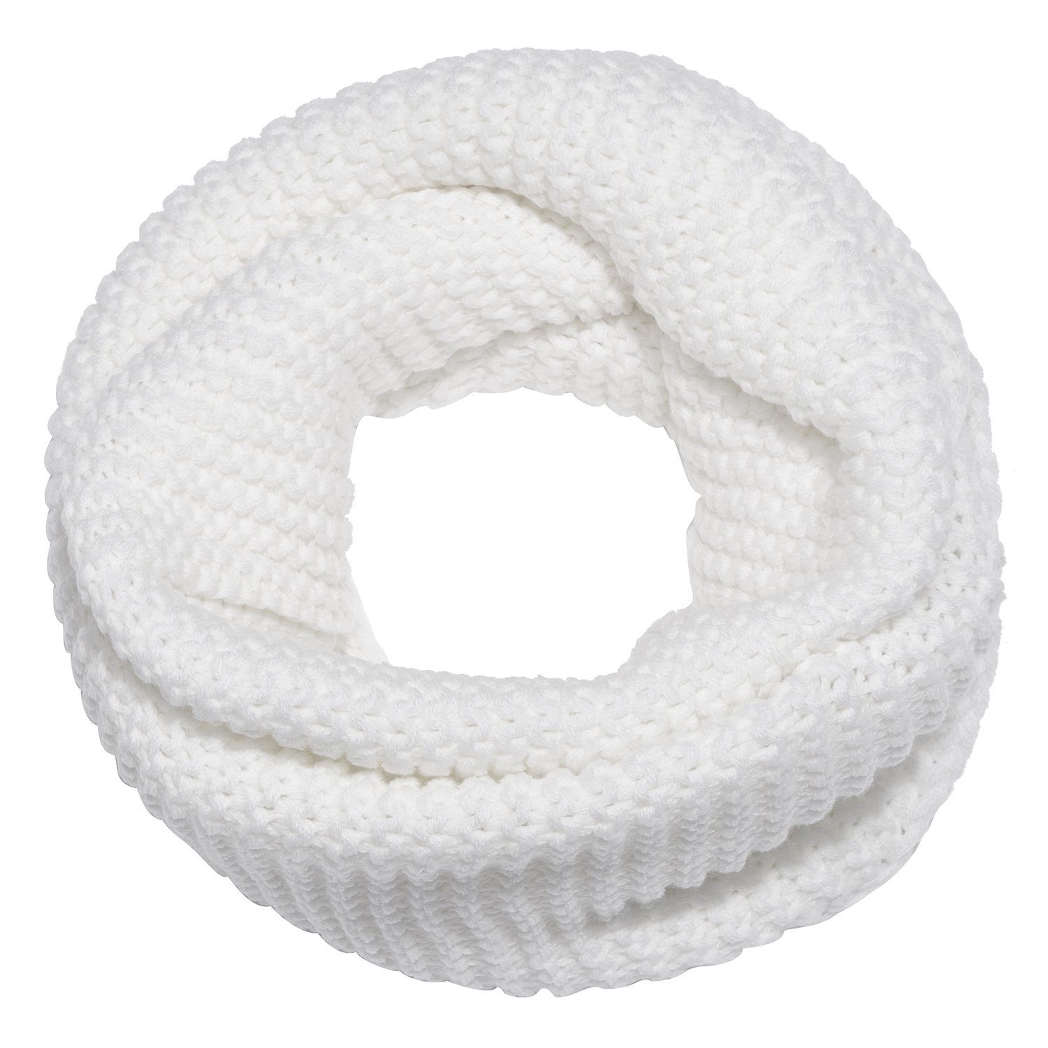 Schal Damen Winterschal Rundschal Schal, (1-St), Schlauchschal, warm und weich, Grobstrick – Bild 5 von 5