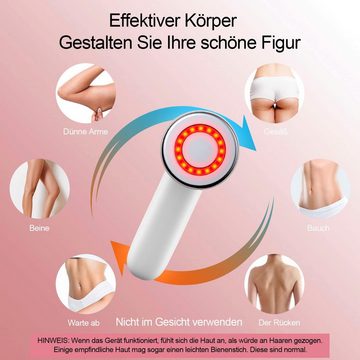 Jioson Massagegerät Ultraschall-Kavitationsmaschine,EMS Mikrostrom Anti Cellulite, mit Ultraschall-Technologie USB Wiederaufladbar, Formt Den Perfekten Bauch,Die Taille, Arme, Beine und Hüften