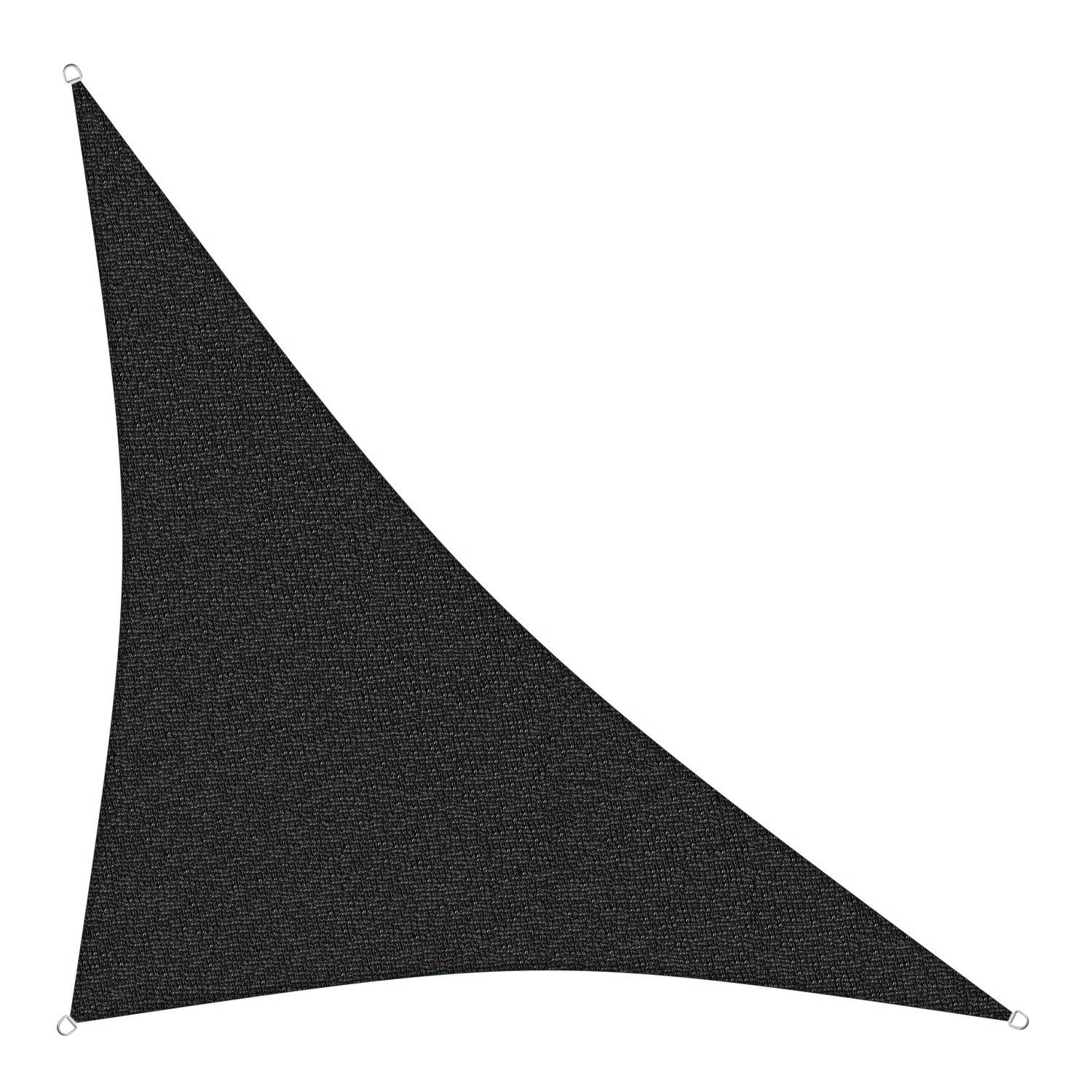 sunprotect Sonnensegel 5 x 5 x 7 m 90° Grad Dreieck, ideal für Garten, Balkon & Terrasse