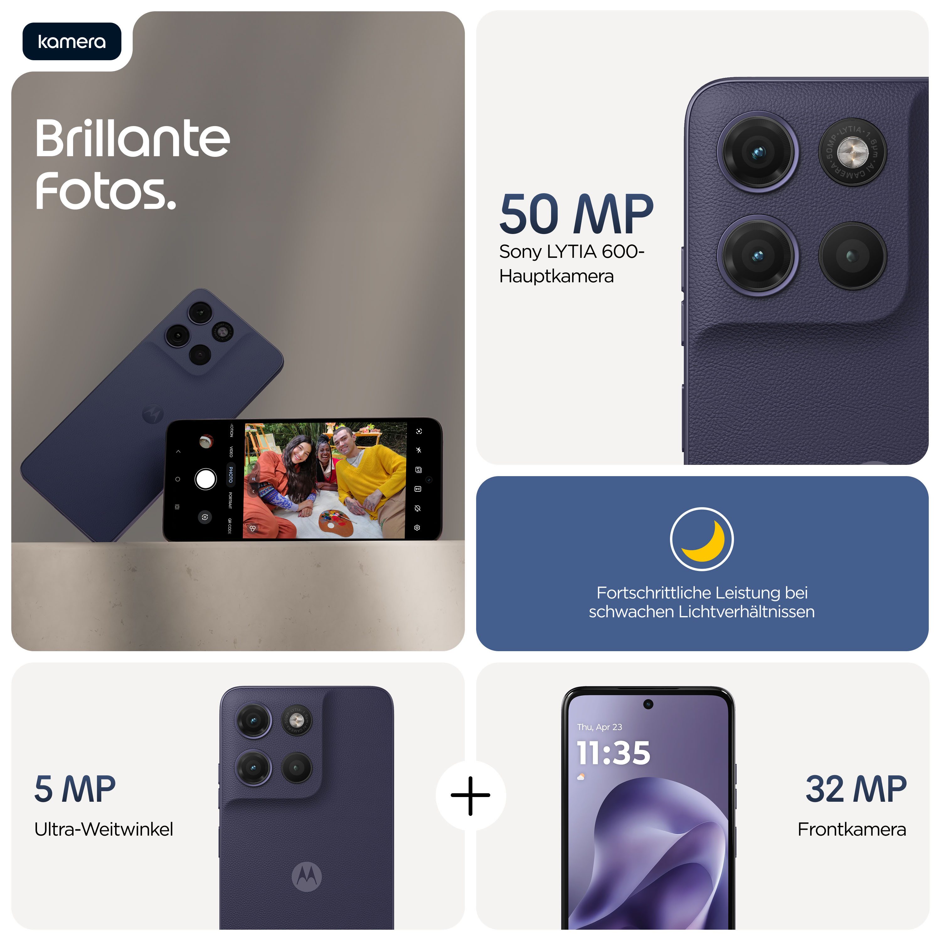 Motorola moto g 17 Smartphone (17,07 cm/6,72 Zoll, 128 GB Speicherplatz, 50 MP Kamera)