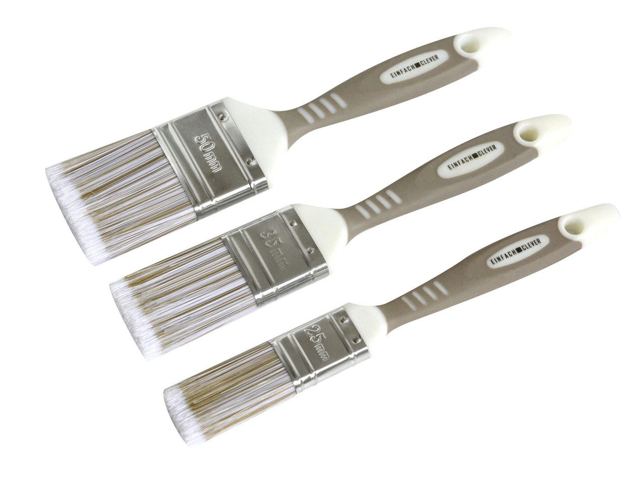 Nespoli Flachpinsel Nespoli Flachpinsel-Set 3-teilig 25 mm, 35 mm, 50