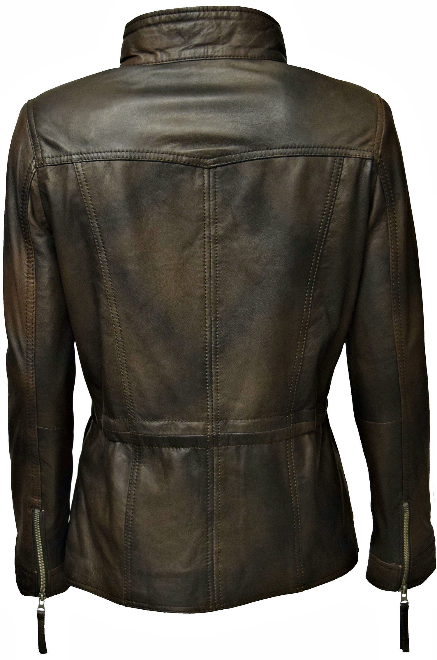 Zimmert Leather Lederjacke Lana Stehkragen