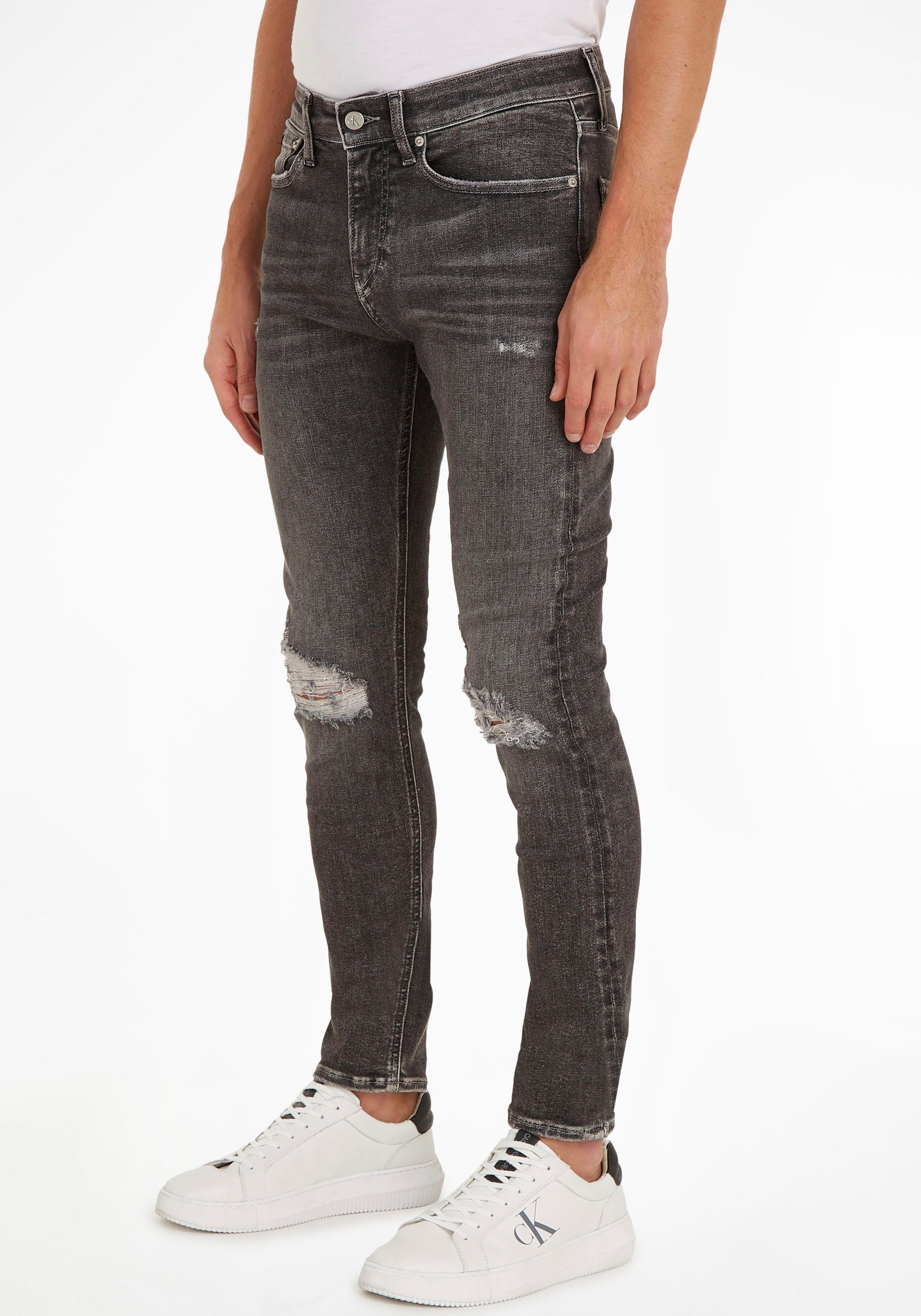 Calvin Klein Jeans Skinny-fit-Jeans Jeans SKINNY Denim_Grey34 | Stretchjeans