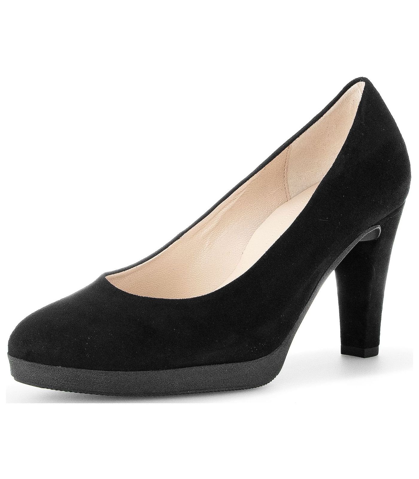 Gabor Pumps Leder Pumps schwarz / 17